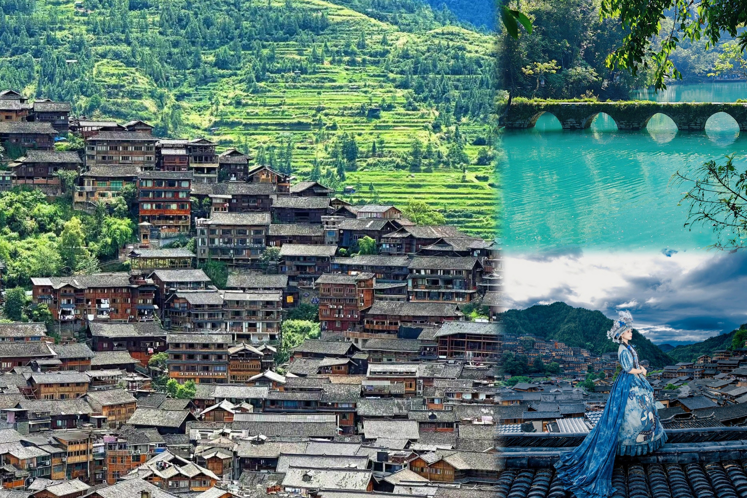 2-Day Tour of Qianhu Miao Village and Libo Xiaoqikong, Guizhou