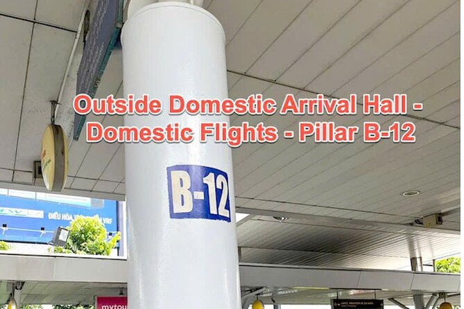 Tan Son Nhat International Airport - Domestic Arrival Hall T1 - Column B12