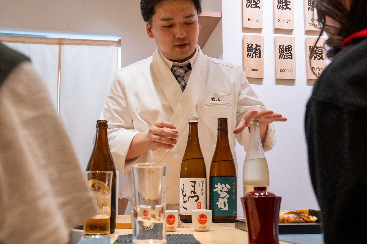 在京都與專業壽司師傅一起學習製作壽司