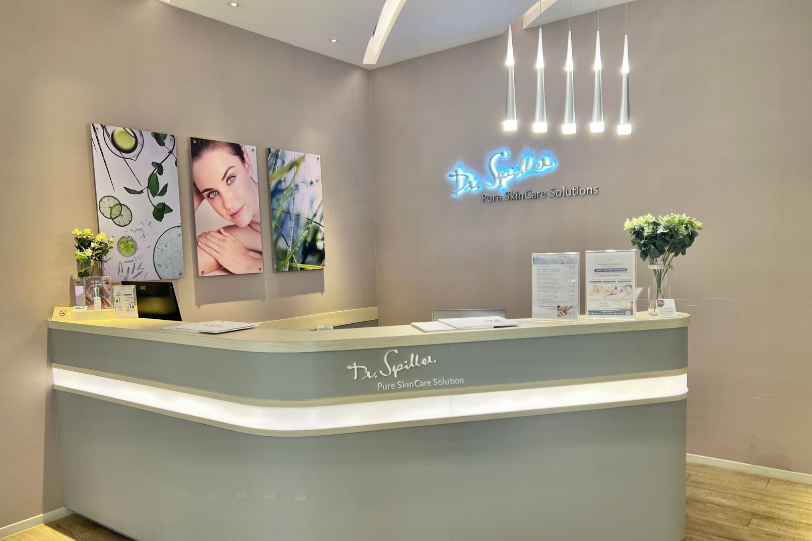 Dr. Spiller Pure Skin Care Solutions at Central World in Bangkok