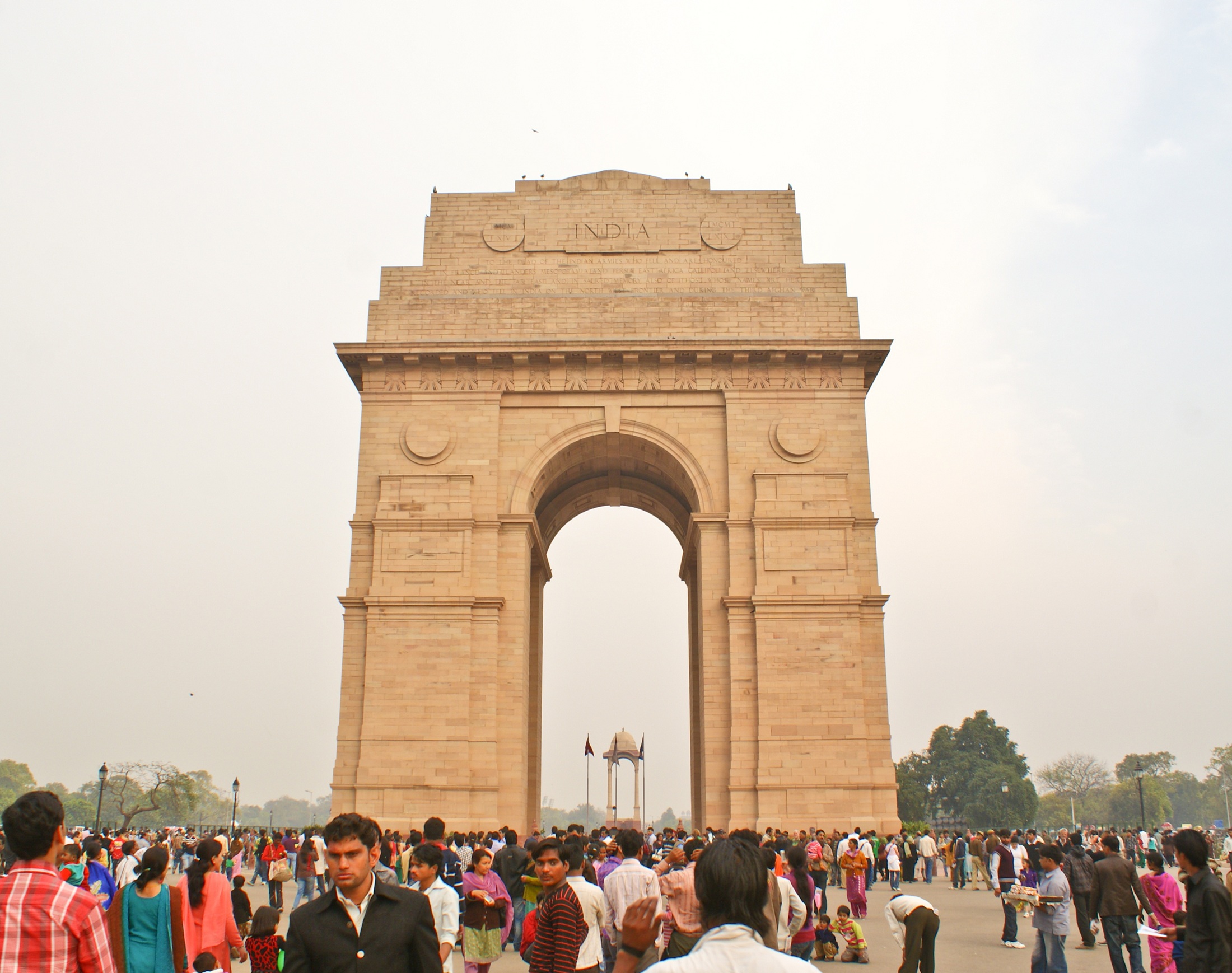 Indian Gate is a War memorial monument located in New Delhi and is a popular destination among tourists, both domestic and international.