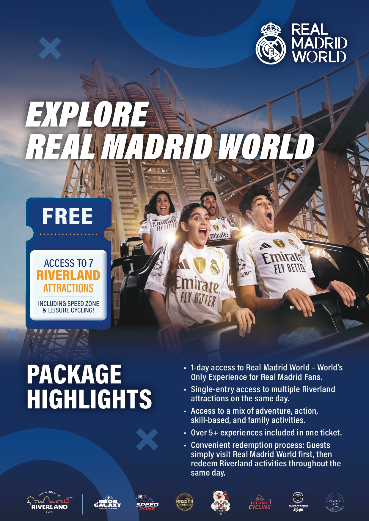 Real Madrid World Ticket in Dubai