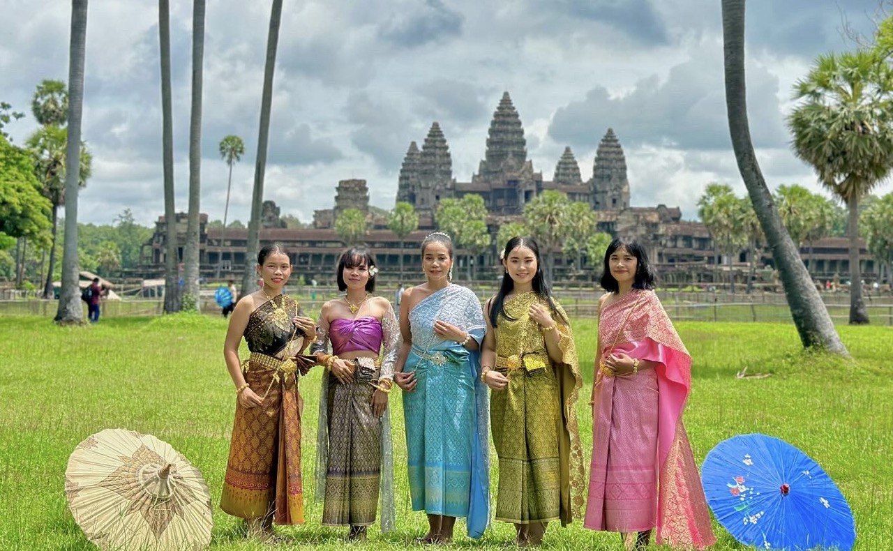 吳哥窟 (Angkor Wat) 高棉傳統服飾體驗之旅