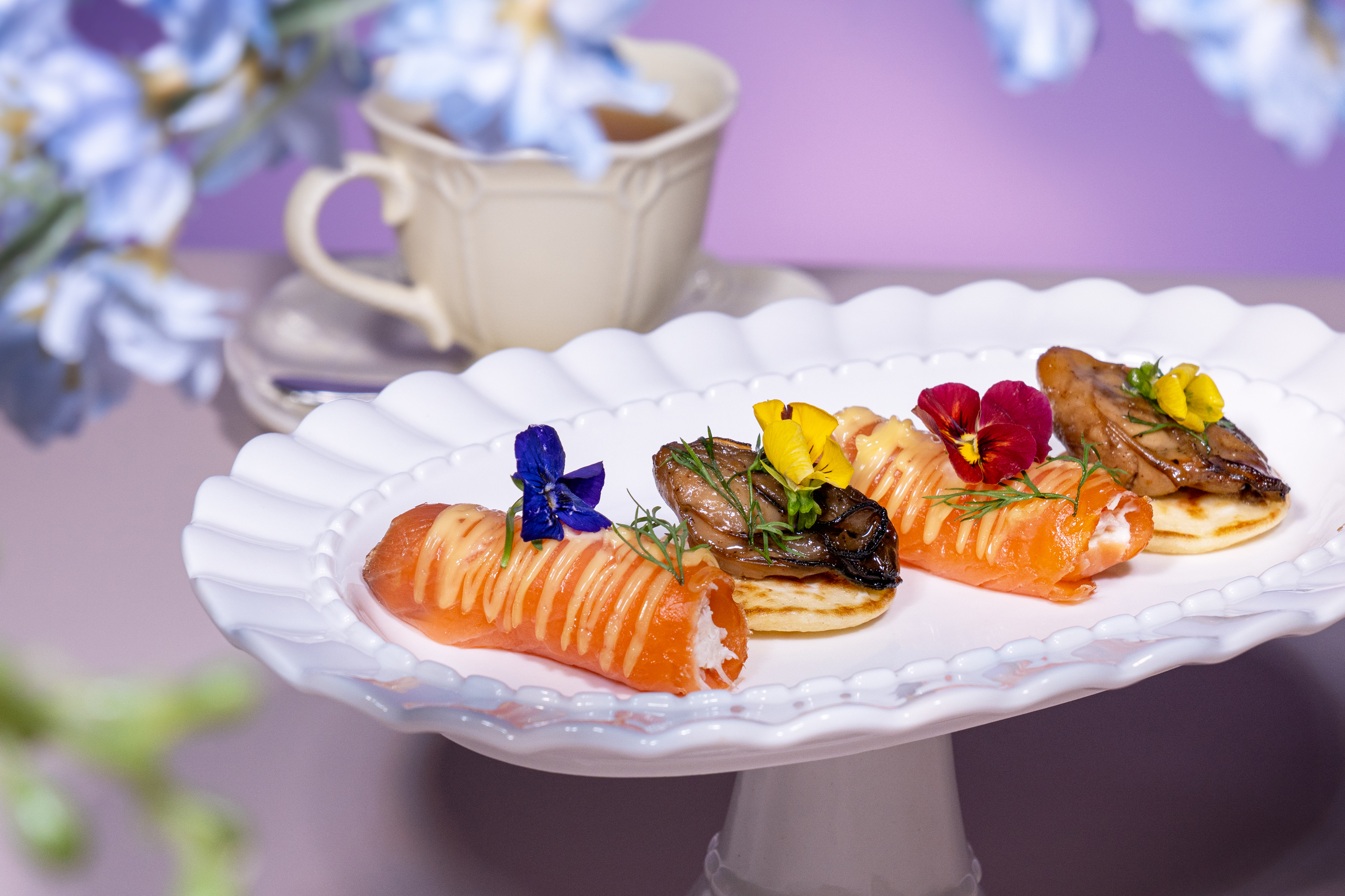 [金蠔･松葉蟹･魚子醬] 下午茶方案