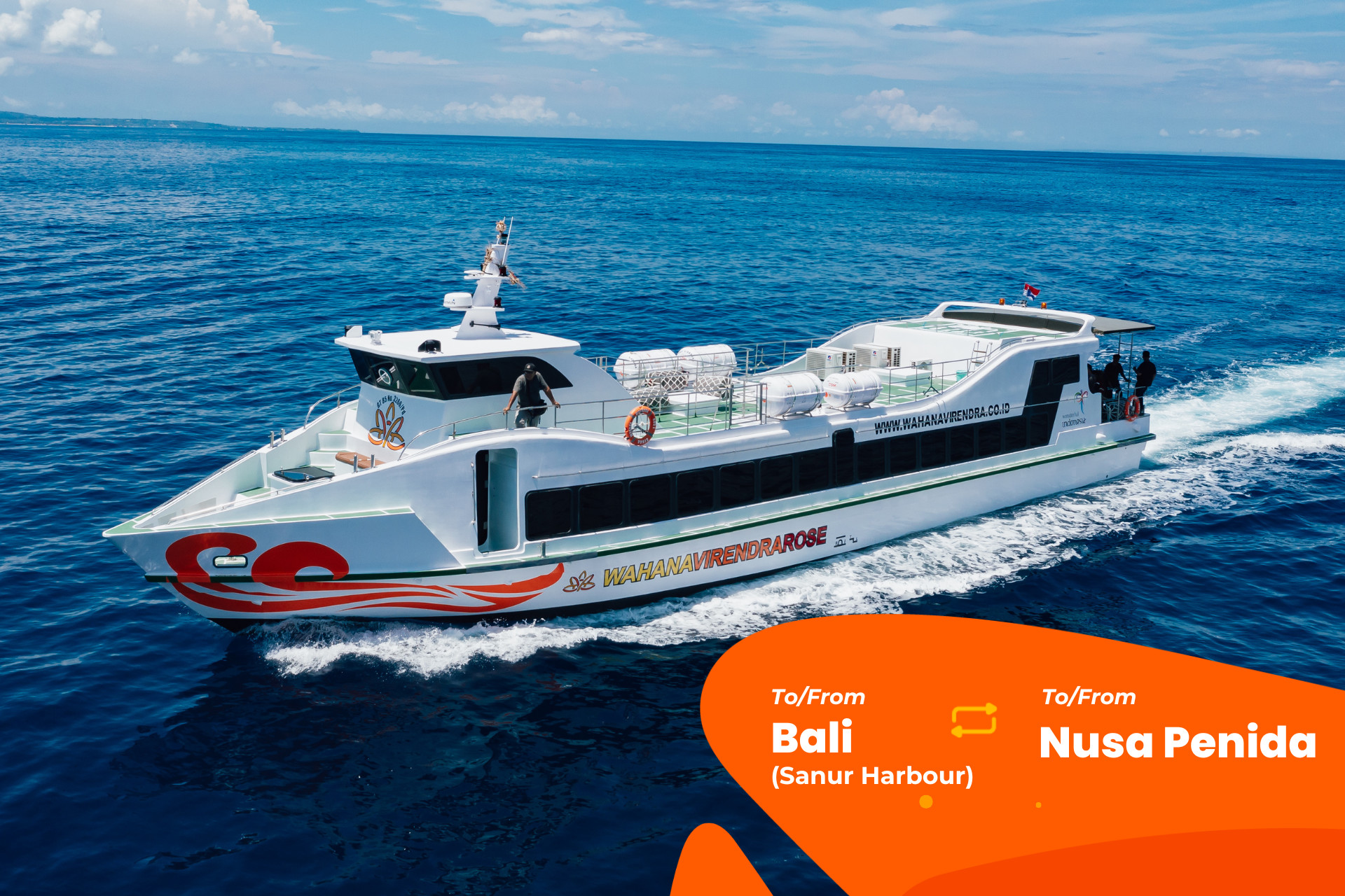 Bali Sanur - Nusa Penida tezkor qayiq chiptasi