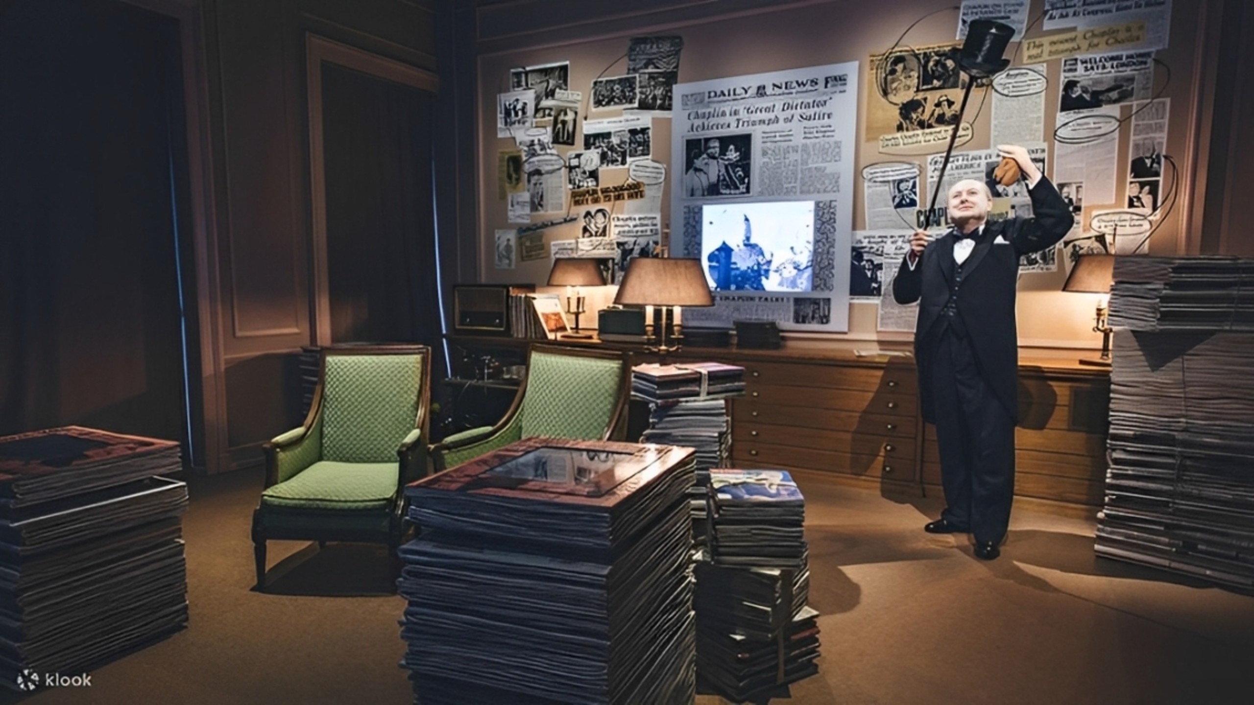 Chaplin's World ticket in Switzerland