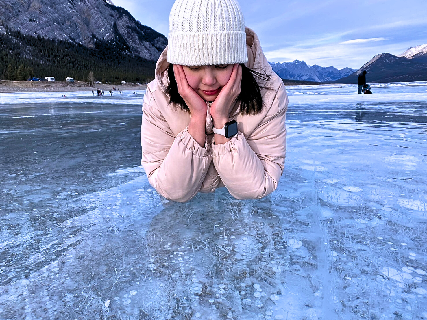 佩託湖和亞伯拉罕湖冰泡之旅 (Peyto Lake & Ice Bubbles at Abraham Lake Frozen Journey)