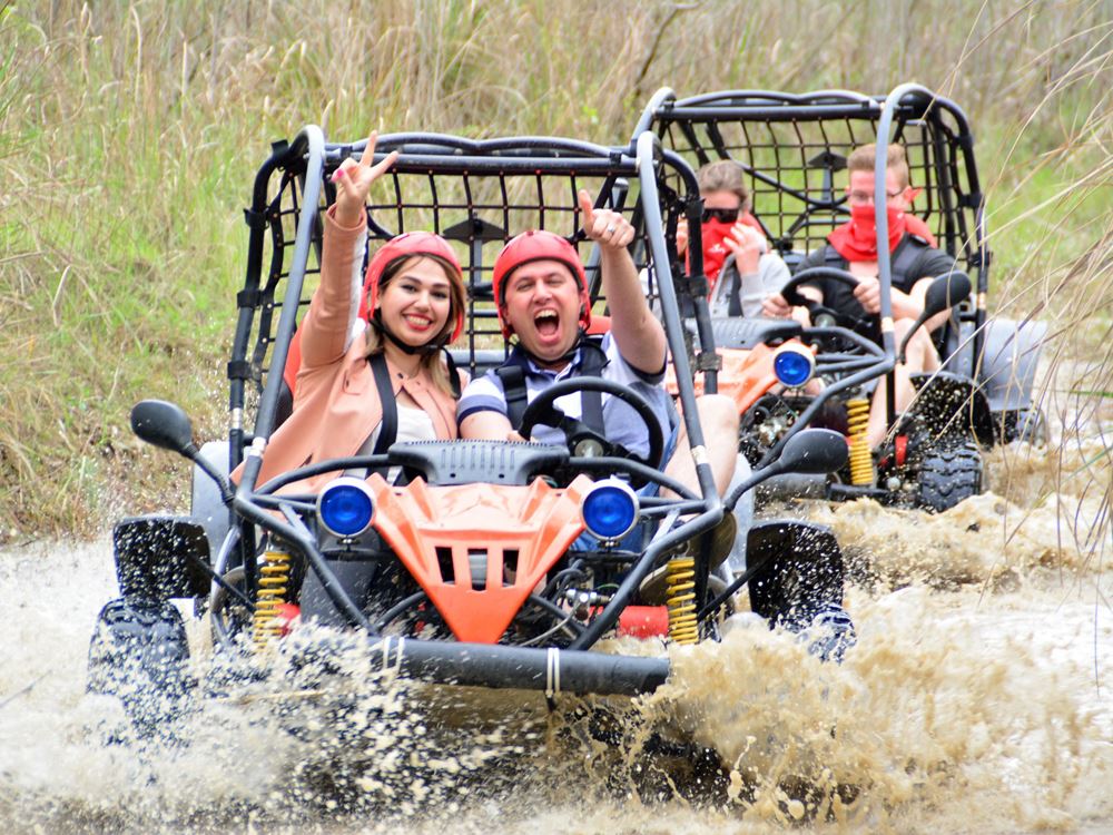 River Rafting & Buggy Safari Combo Tour with Transfer from kemer