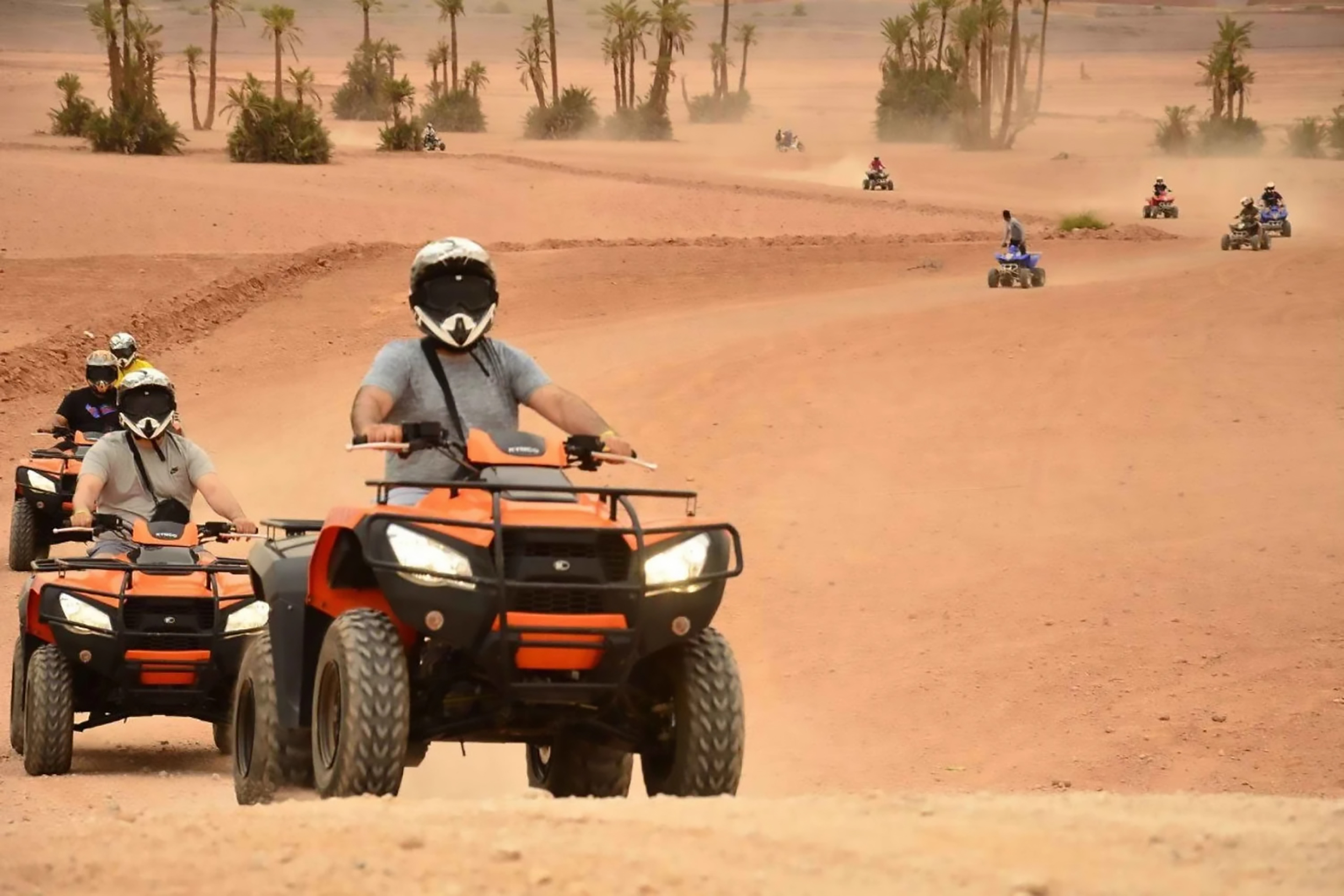 ATV Riding in the Palmeraie Desert