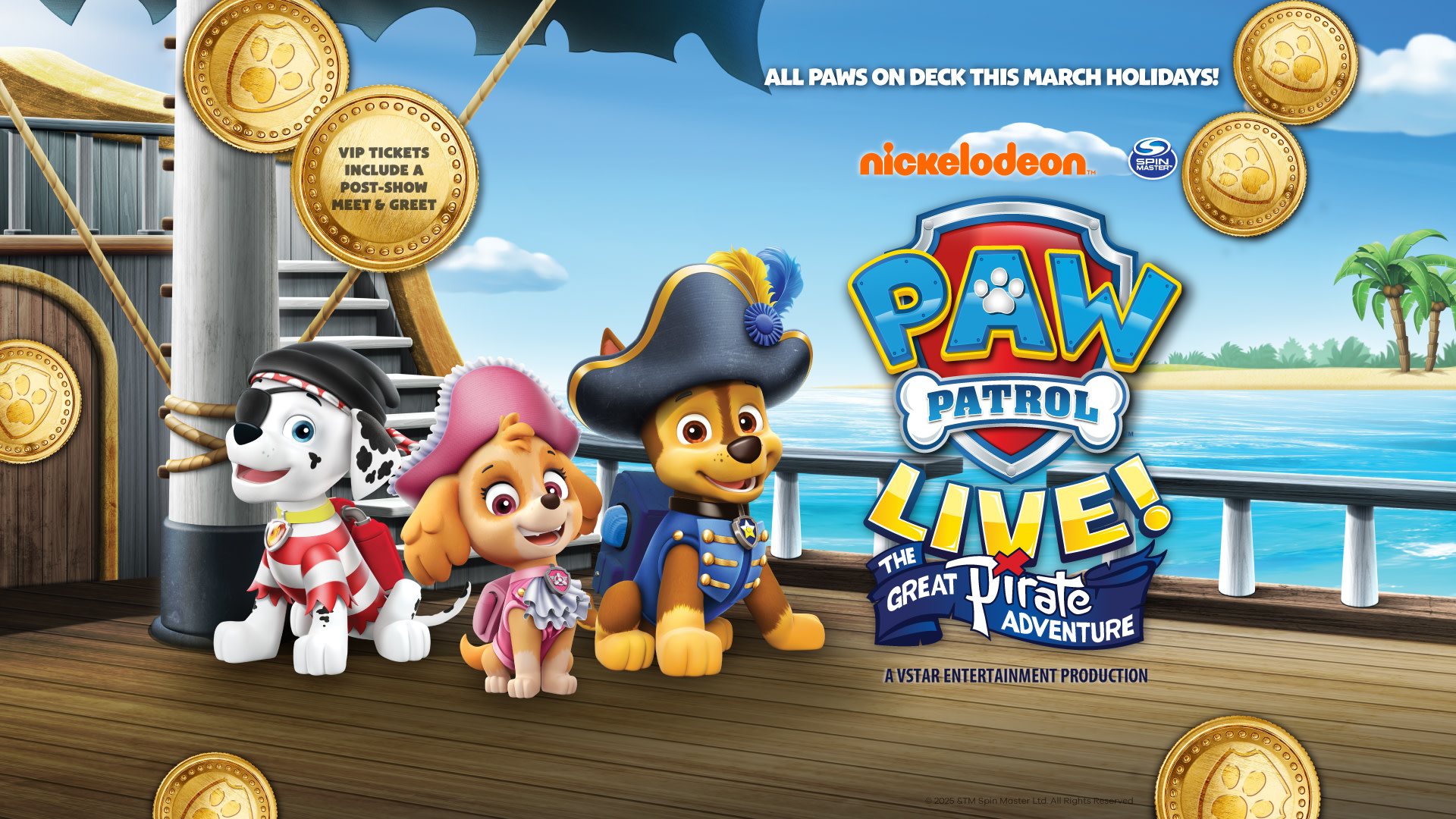 PAW Patrol Live! The Great Pirate Adventure