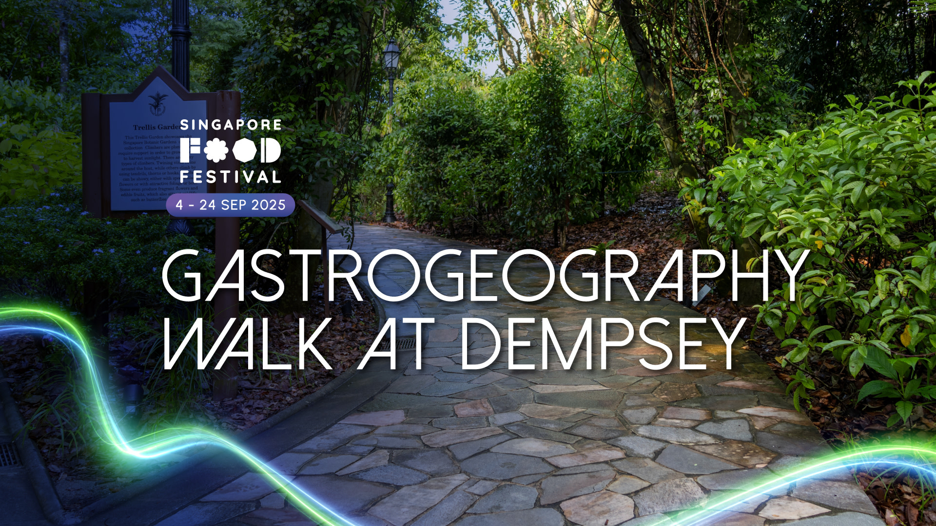 [KLOOK Exclusive] Singapore Food Festival 2025 - Gastrogeography Walk At Dempsey