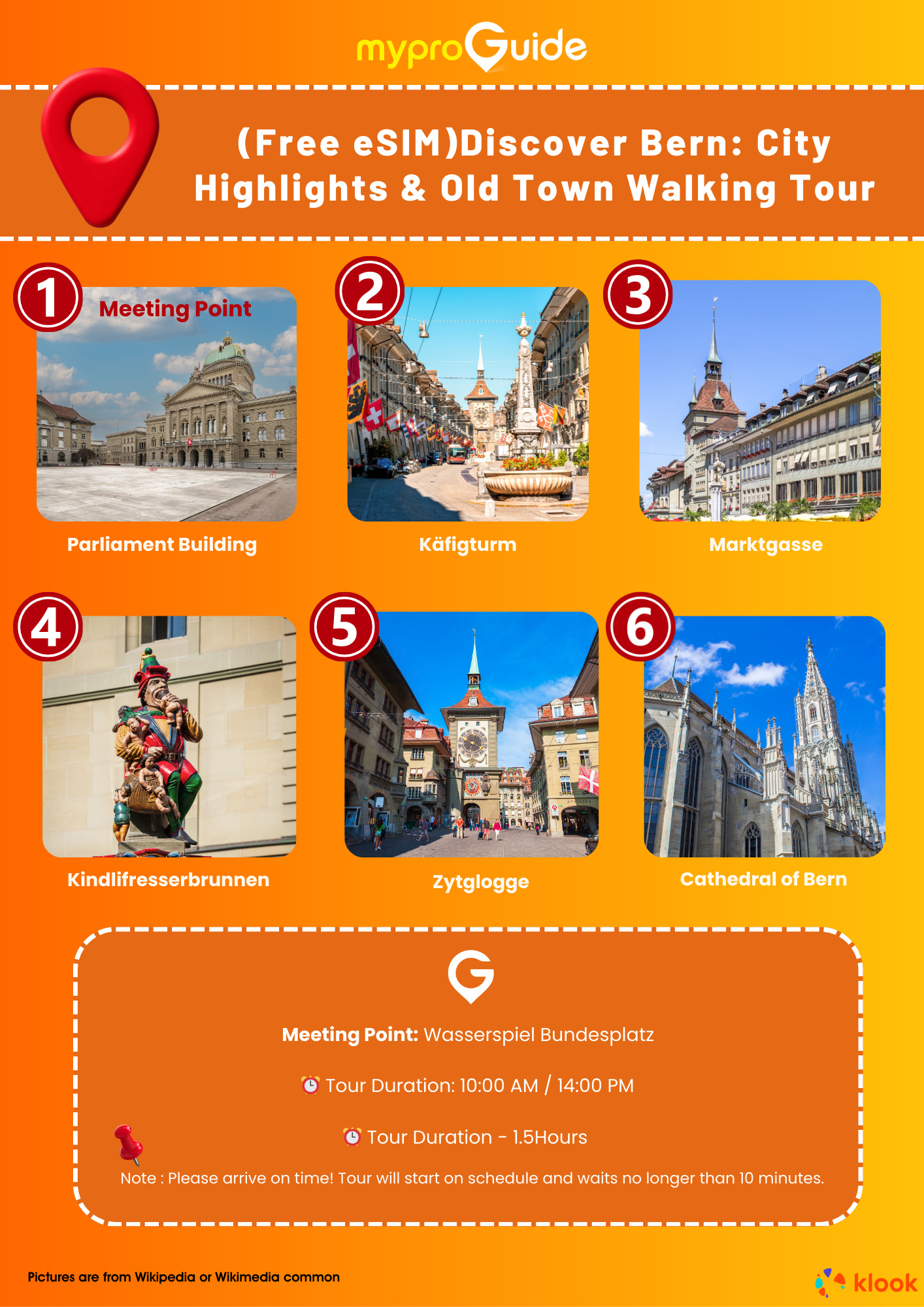 Highlights of Bern: Walking Tour of the City's Top Landmarks