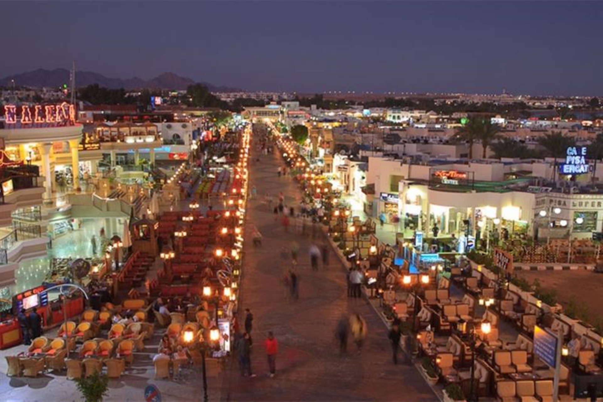 沙姆沙伊赫清真寺、Soho廣場和溜冰場私人城市之旅