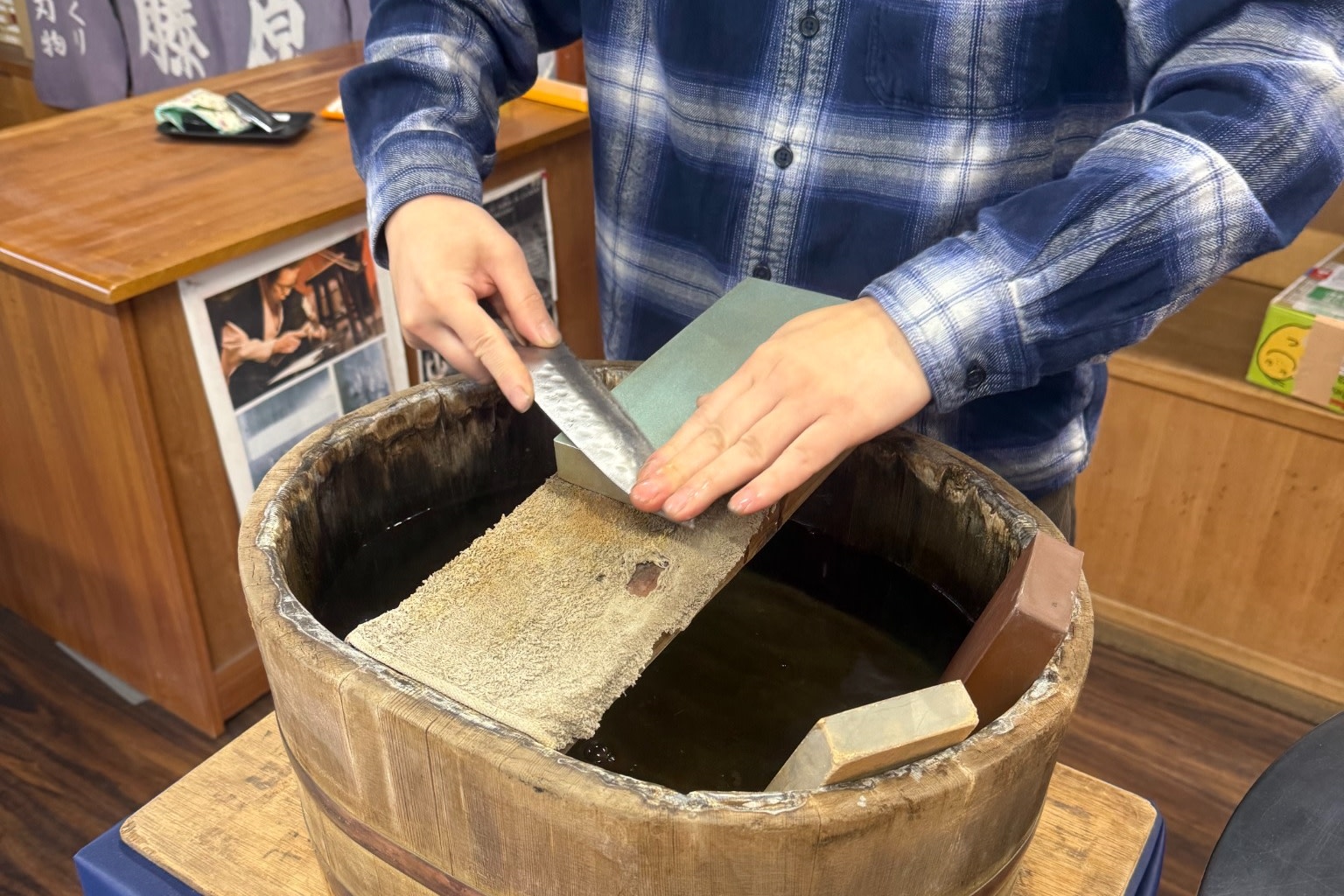 SHARPEN & BUTCHER: Knife Sharpening, Beef Trimming & Steak in Tokyo