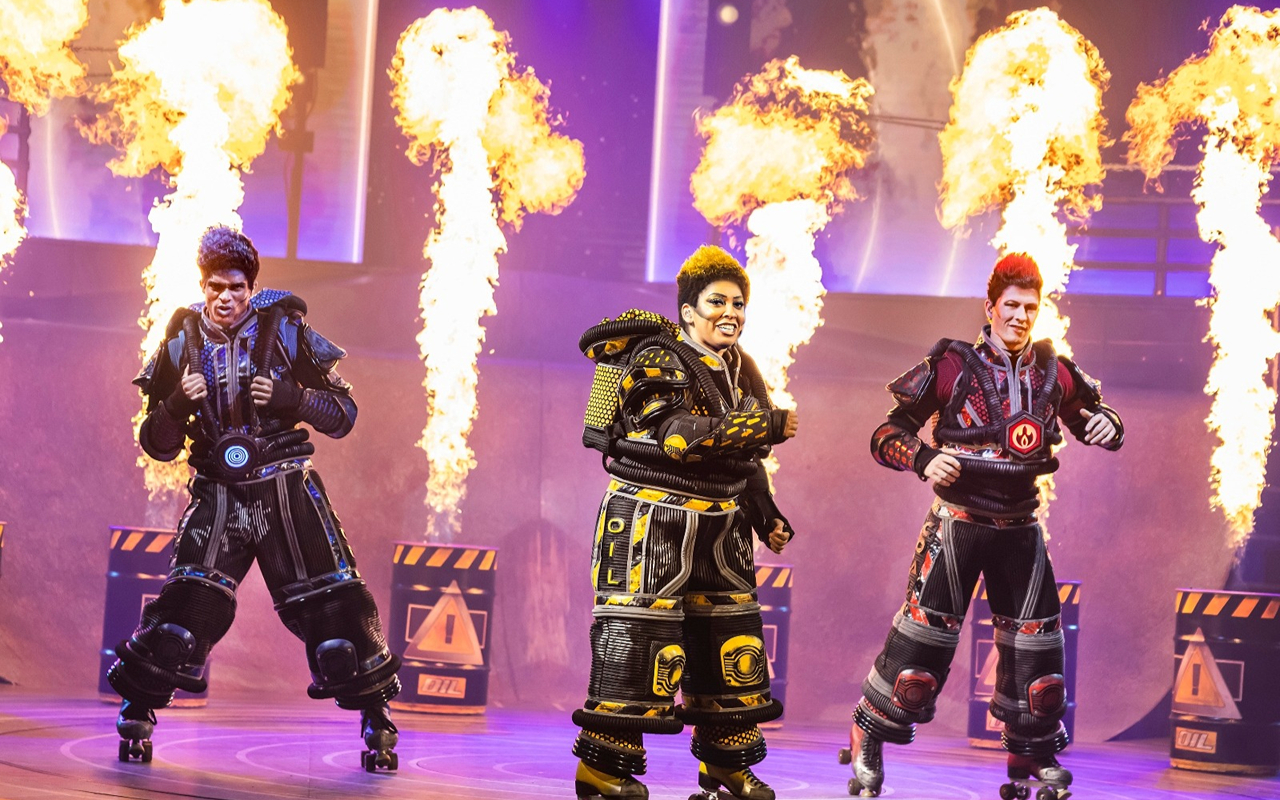 Witness the thrilling energy and incredible artistry of this roller-skate spectacle