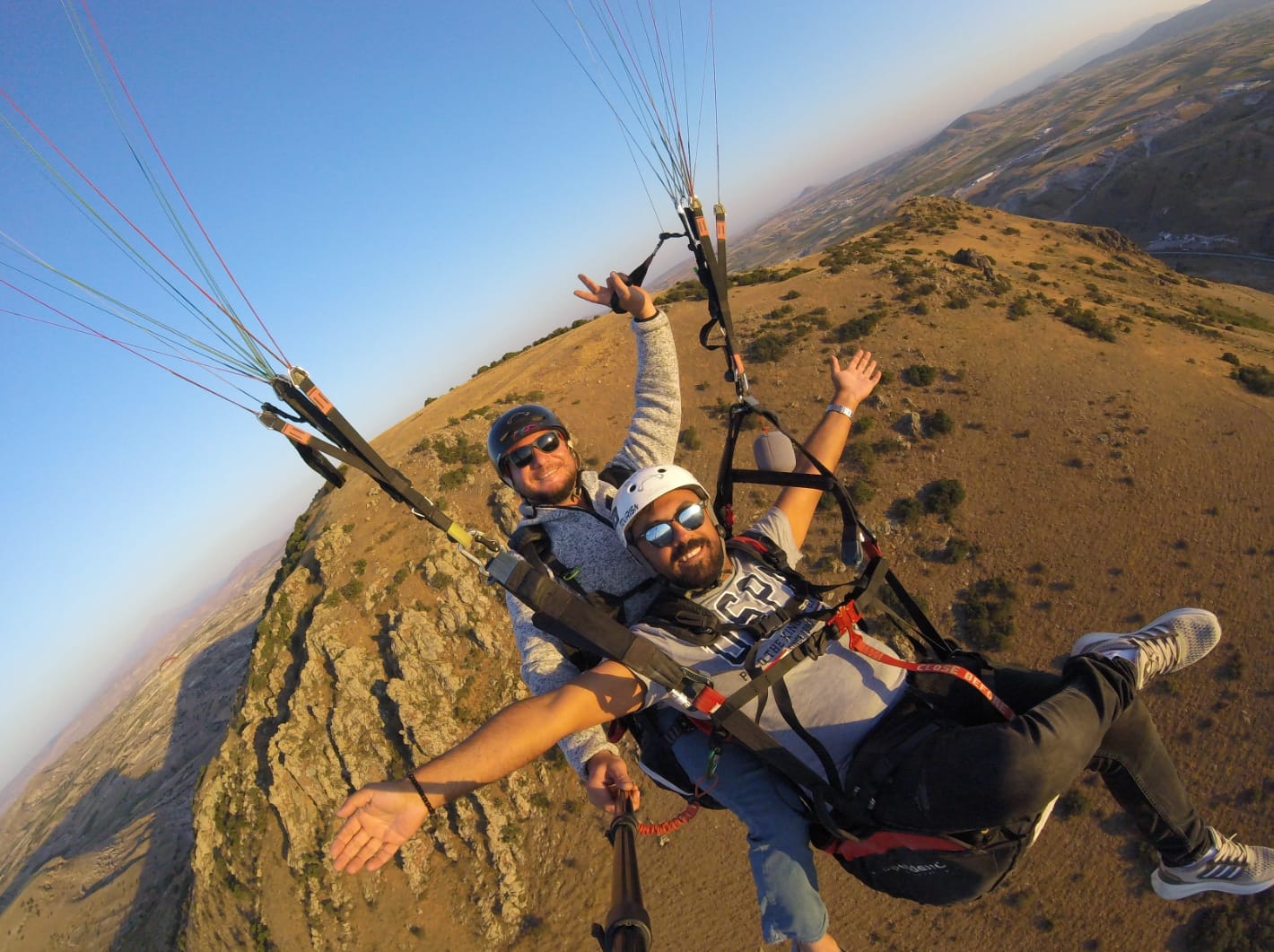 From Cappadocia Tandem Paragliding & Transfer