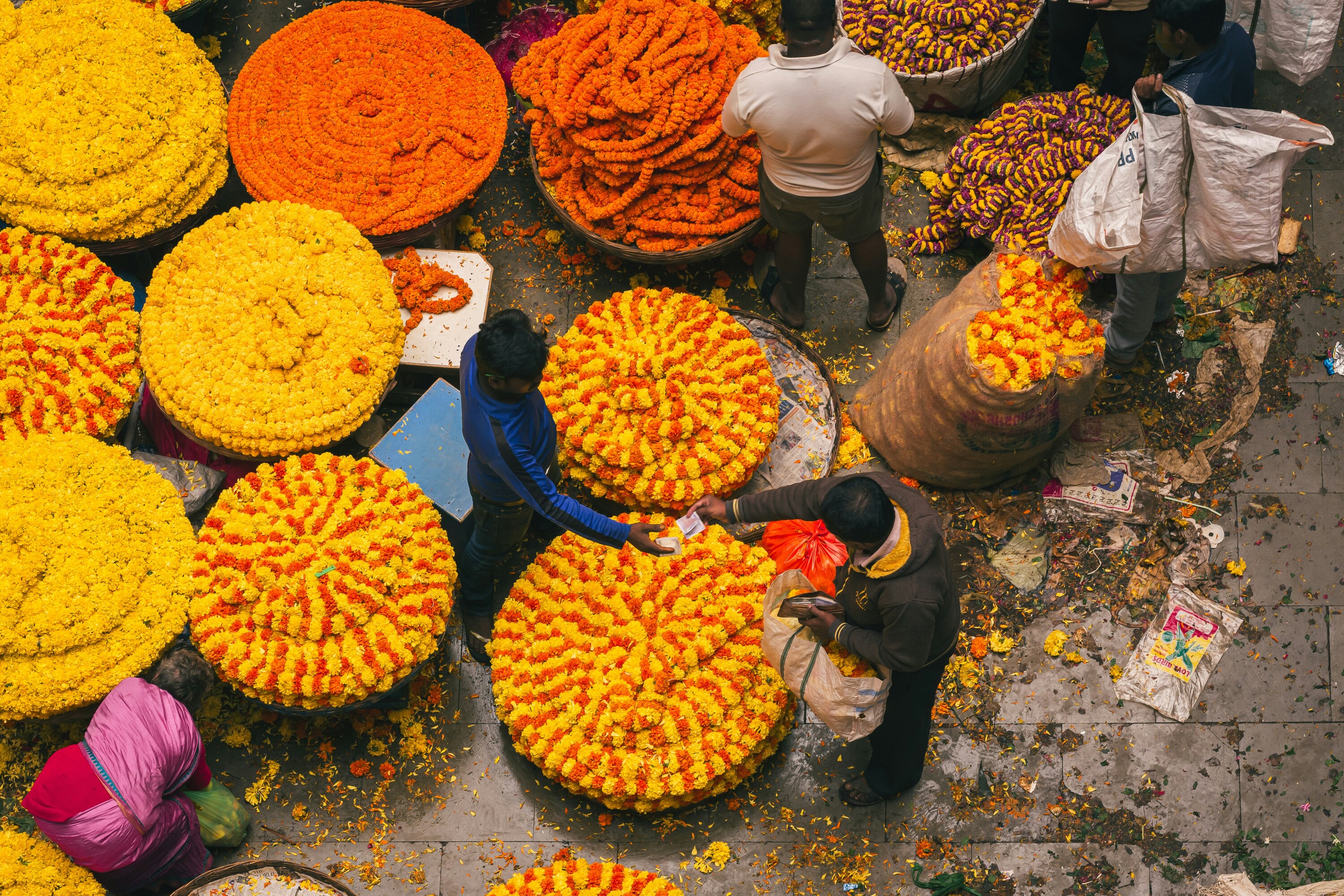 Bangalore : Evening Food Street Walk and Market Visit