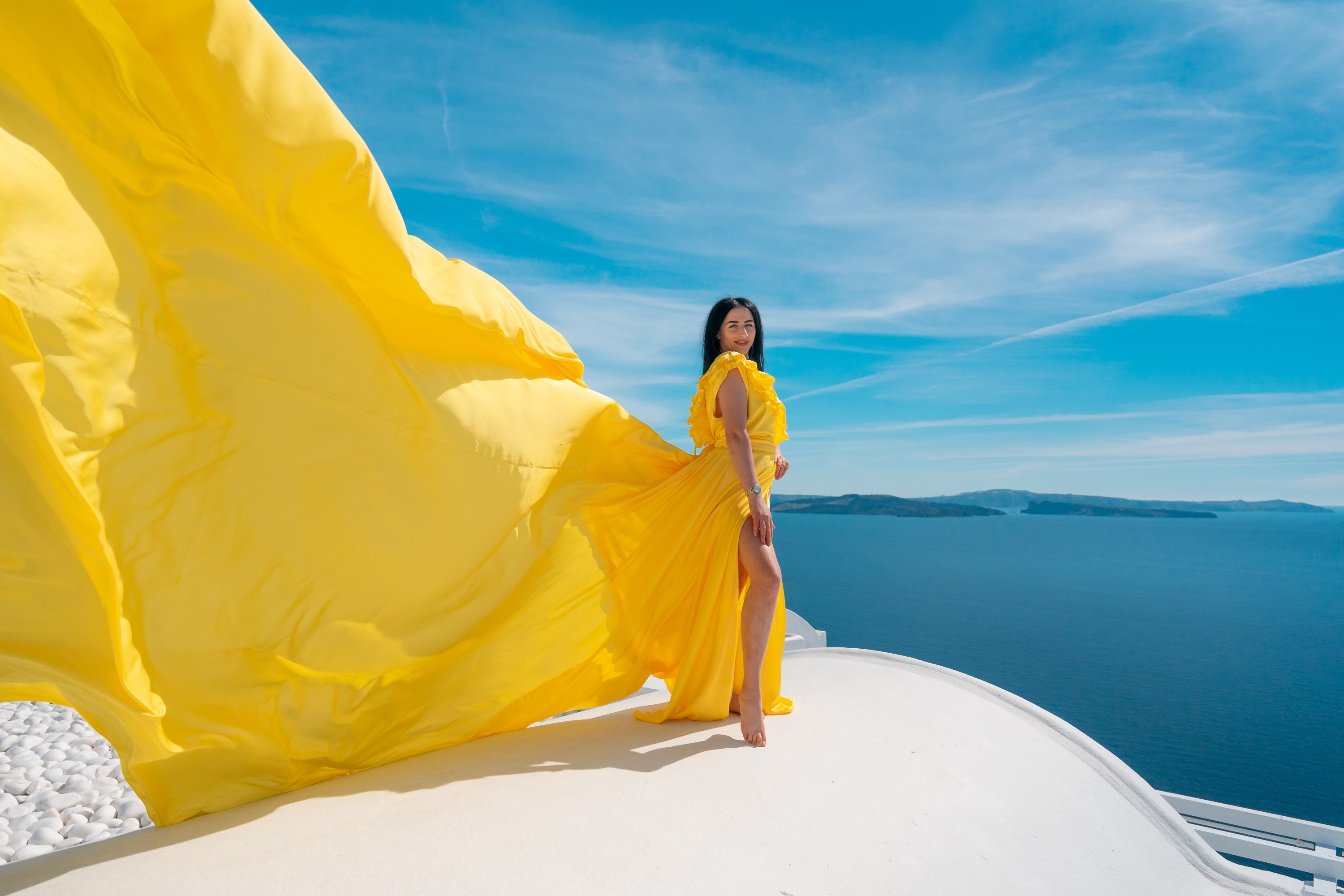 Professional Photoshoot in Santorini