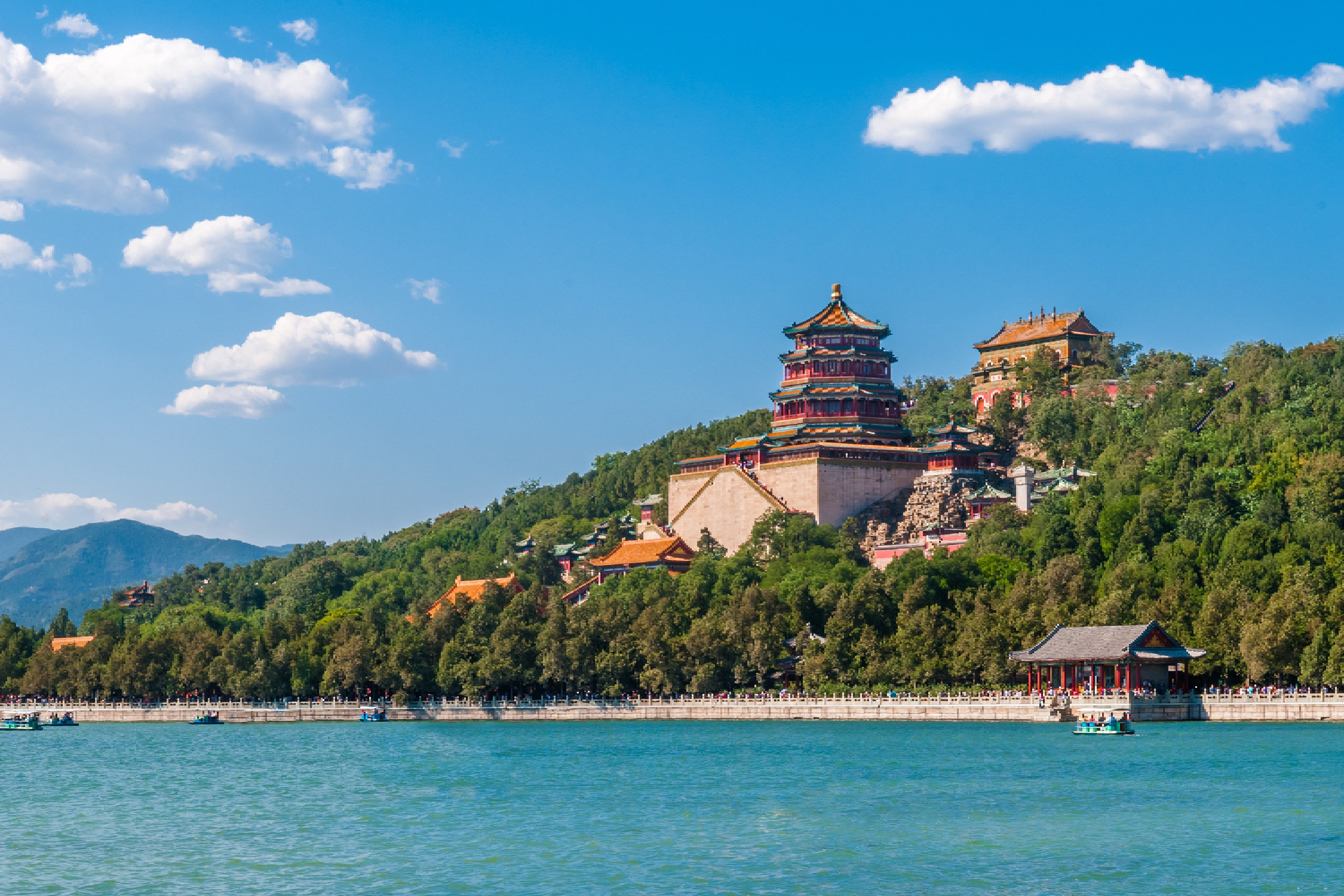 北京頤和園+圓明園+天壇一日遊（五環內上門接，含景點門票，專業講解）