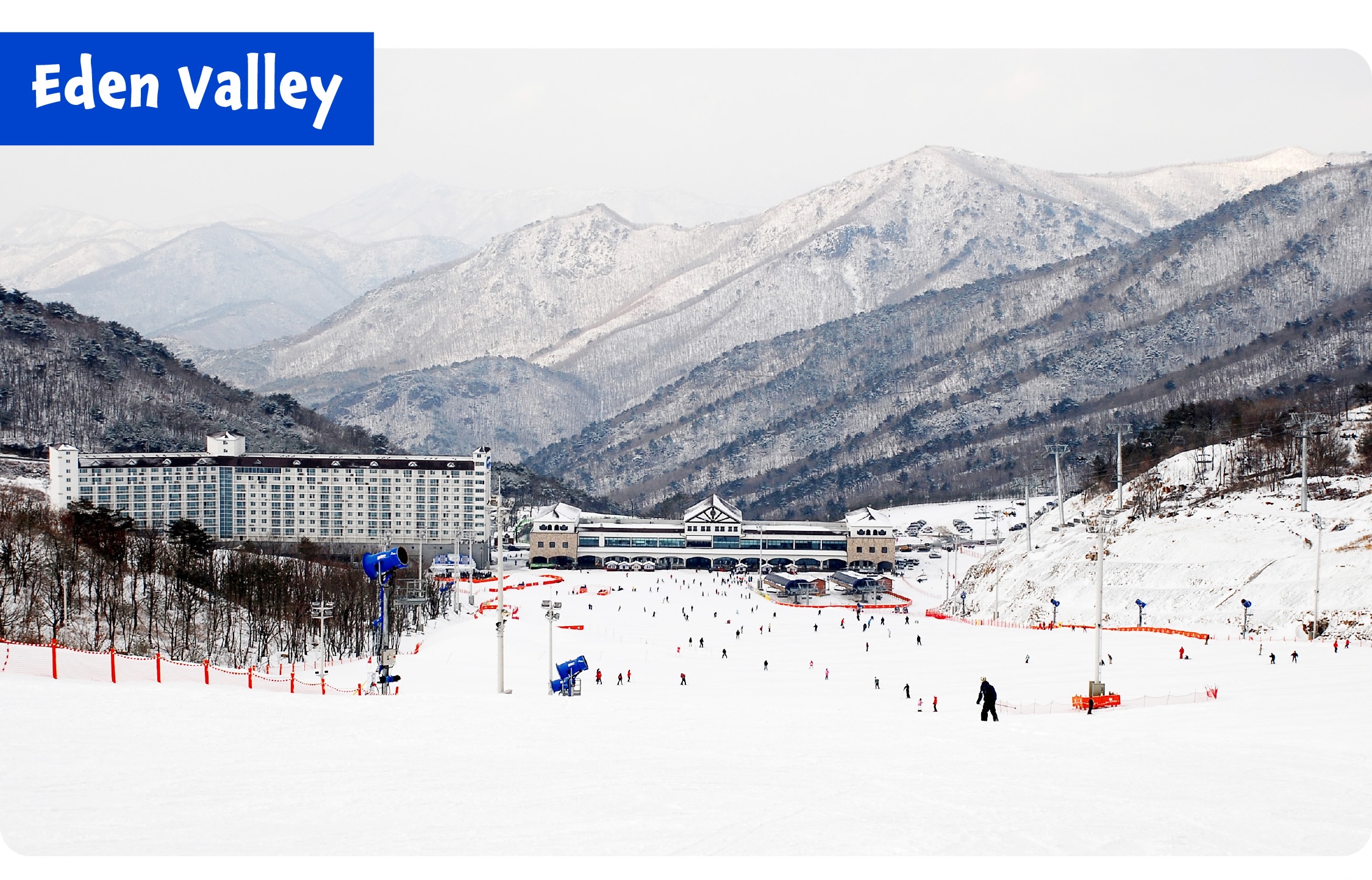 體驗伊甸谷的皚皚白雪——完美的一日遊組合！