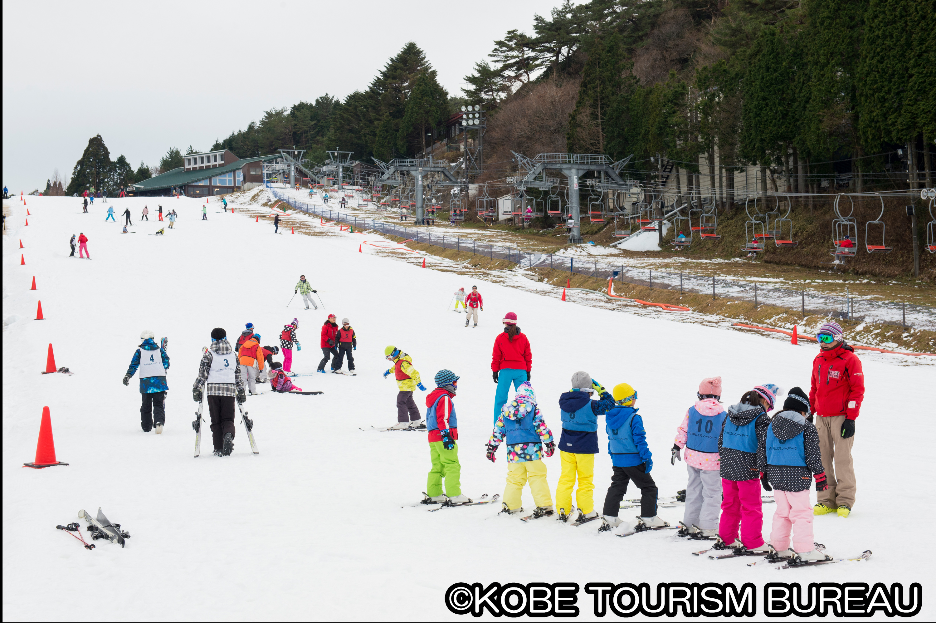 Rokko Snow Park Day Tour(Ski Plan or Snow Play+Hot Spring)