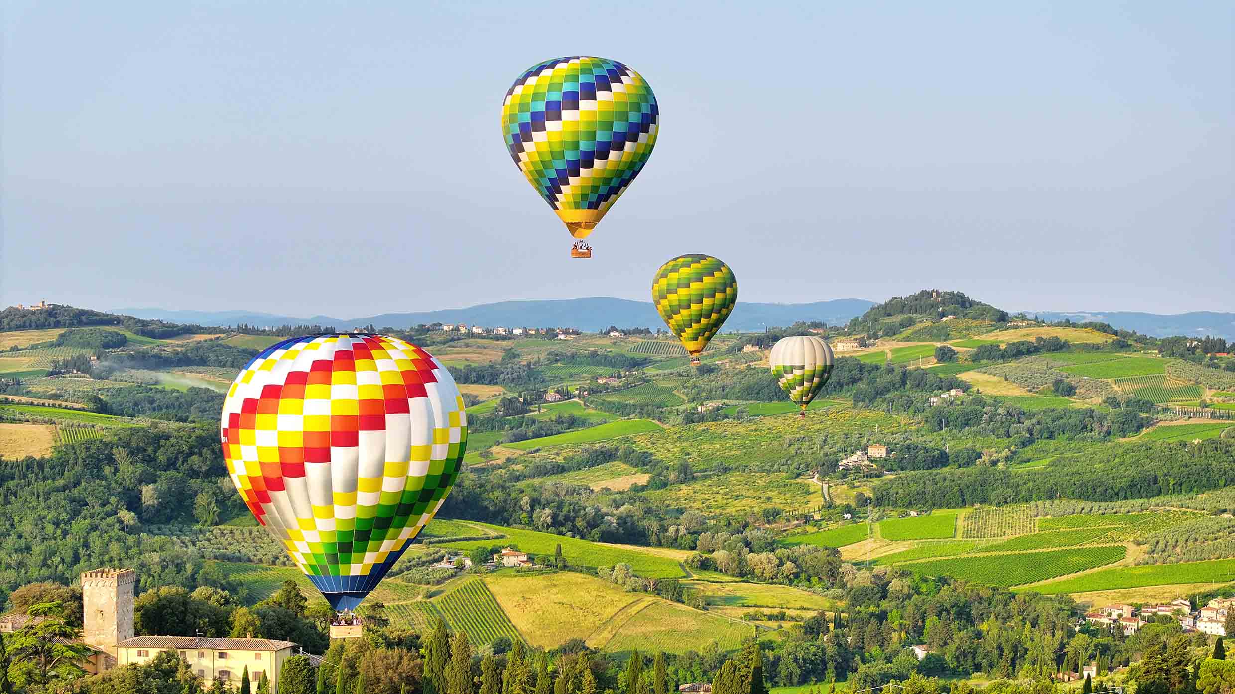 Florence Hot Air Balloon Group Flight