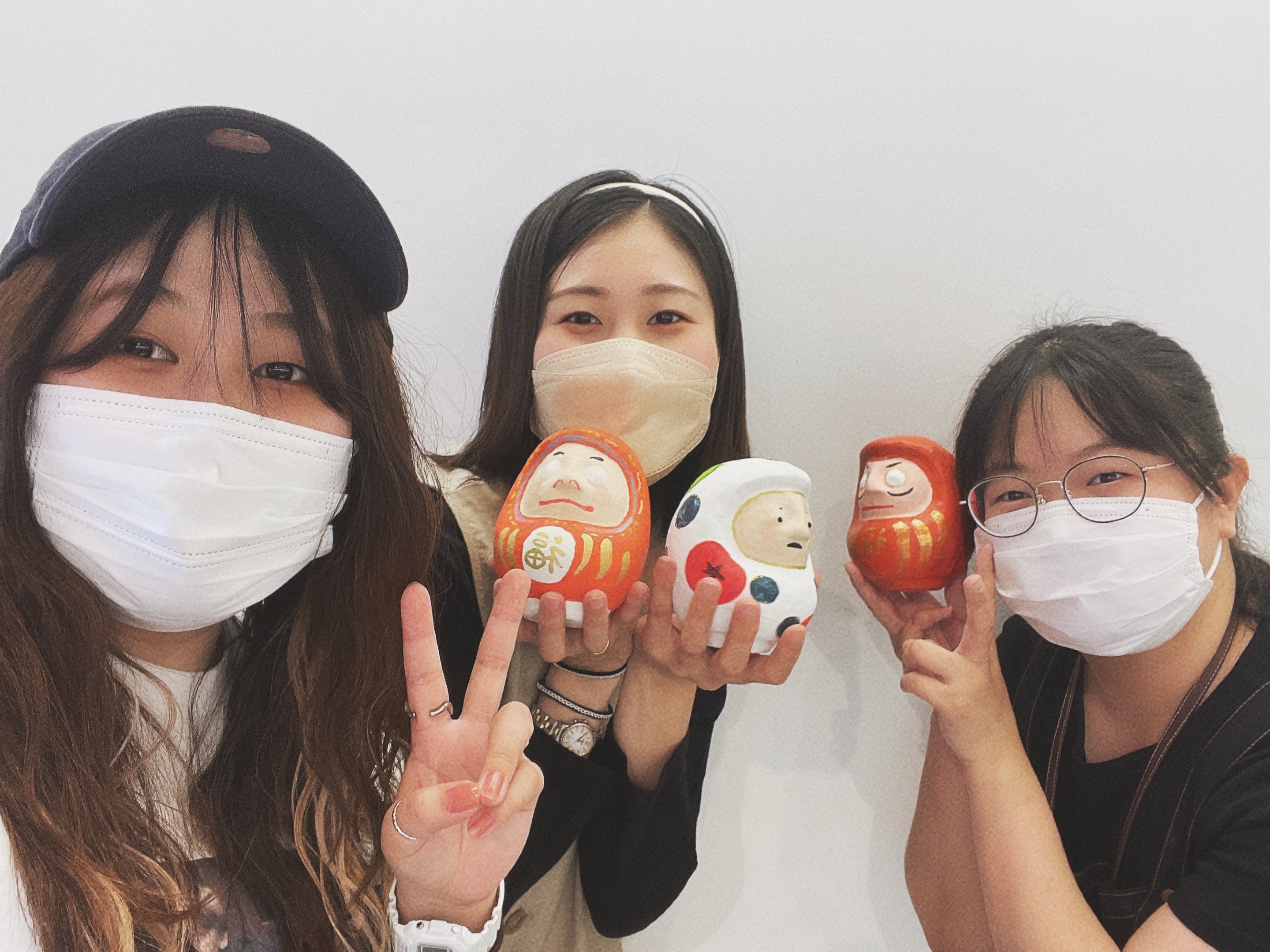 Japan Daruma, Beckoning Cat, Fox mask Making Experience in Tokyo