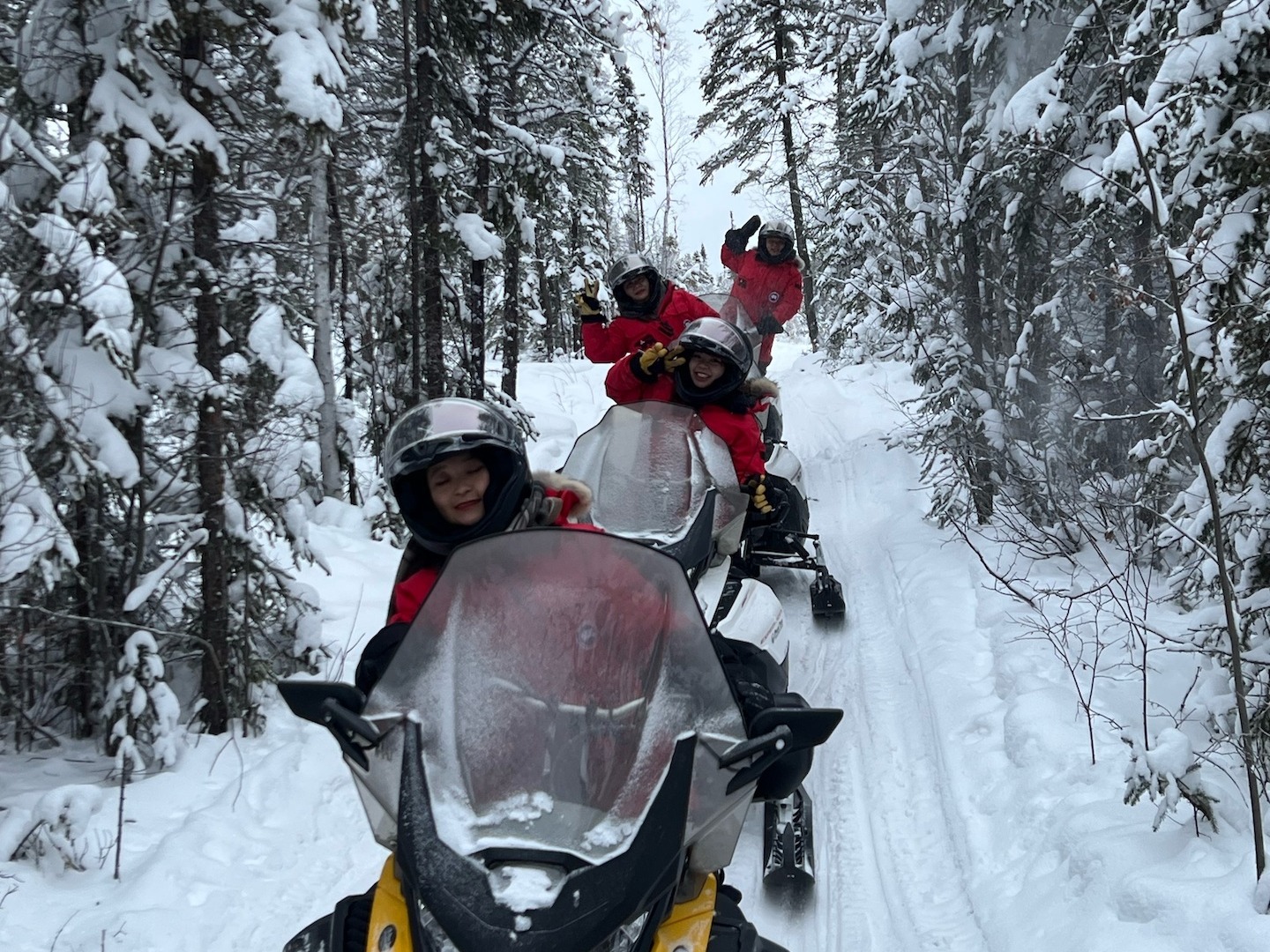 Aurora Winter Experience with Snowmobile