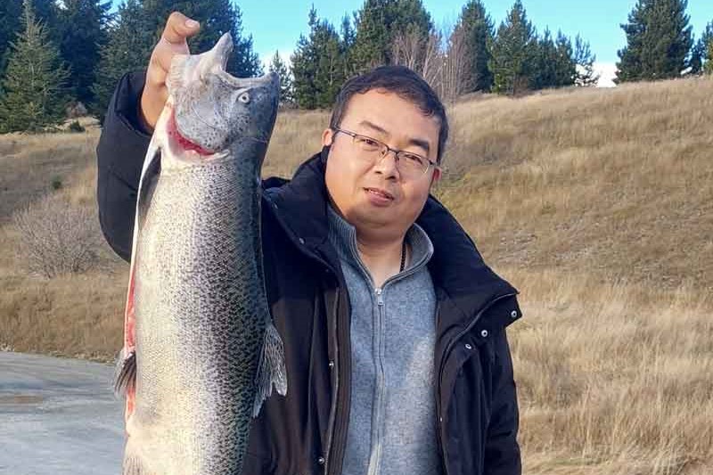 Guided Fishing in Lake Tekapo