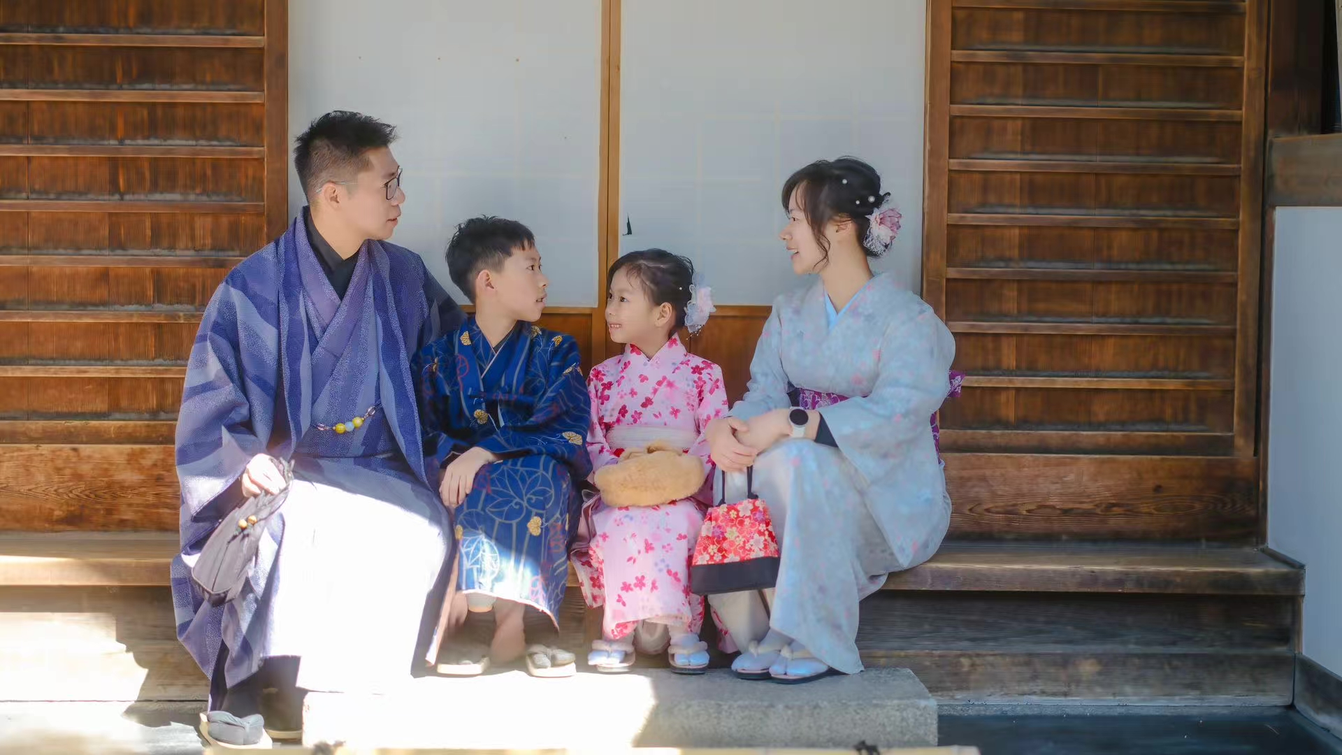 Family is the warmth of gazes exchanged through life’s viewfinder — each silent click framing a lifetime of unspoken light.