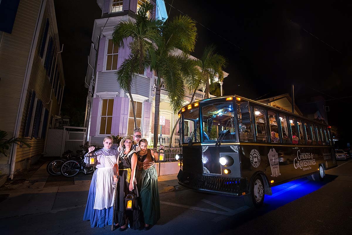 Key West Ghosts and Gravestones Trolley Tour