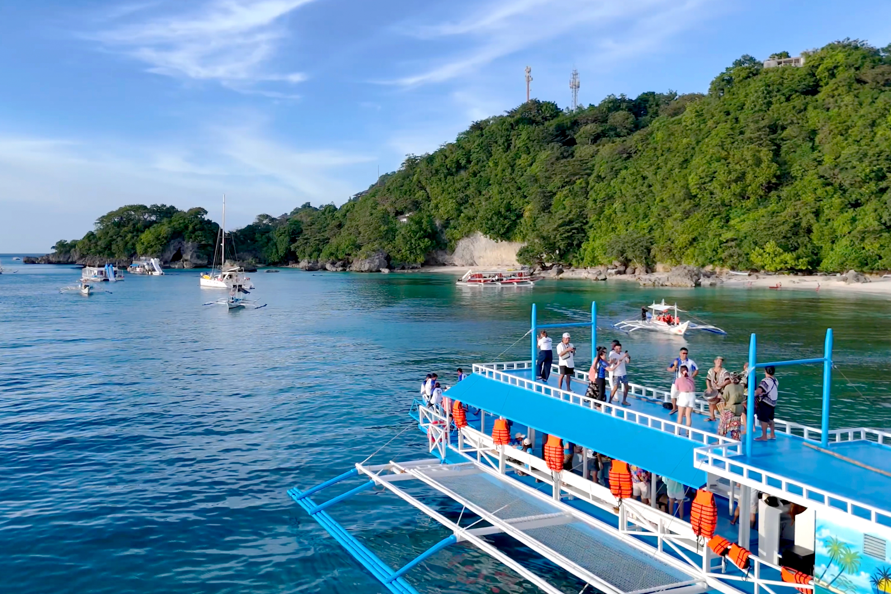 サンセットクルーズ（ボラカイ島）