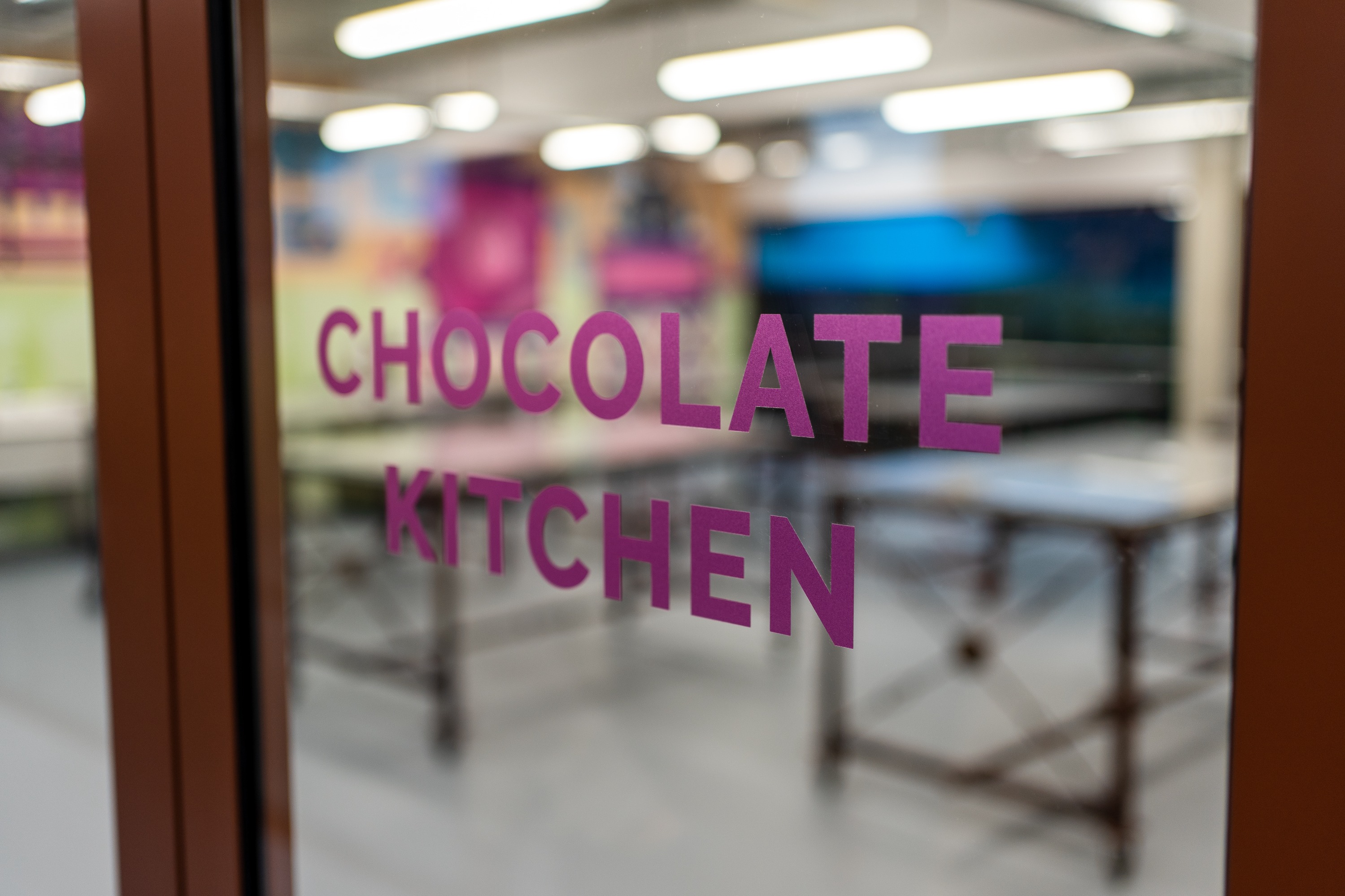 Experience the magic as you enter the Chocolate Kitchen.
