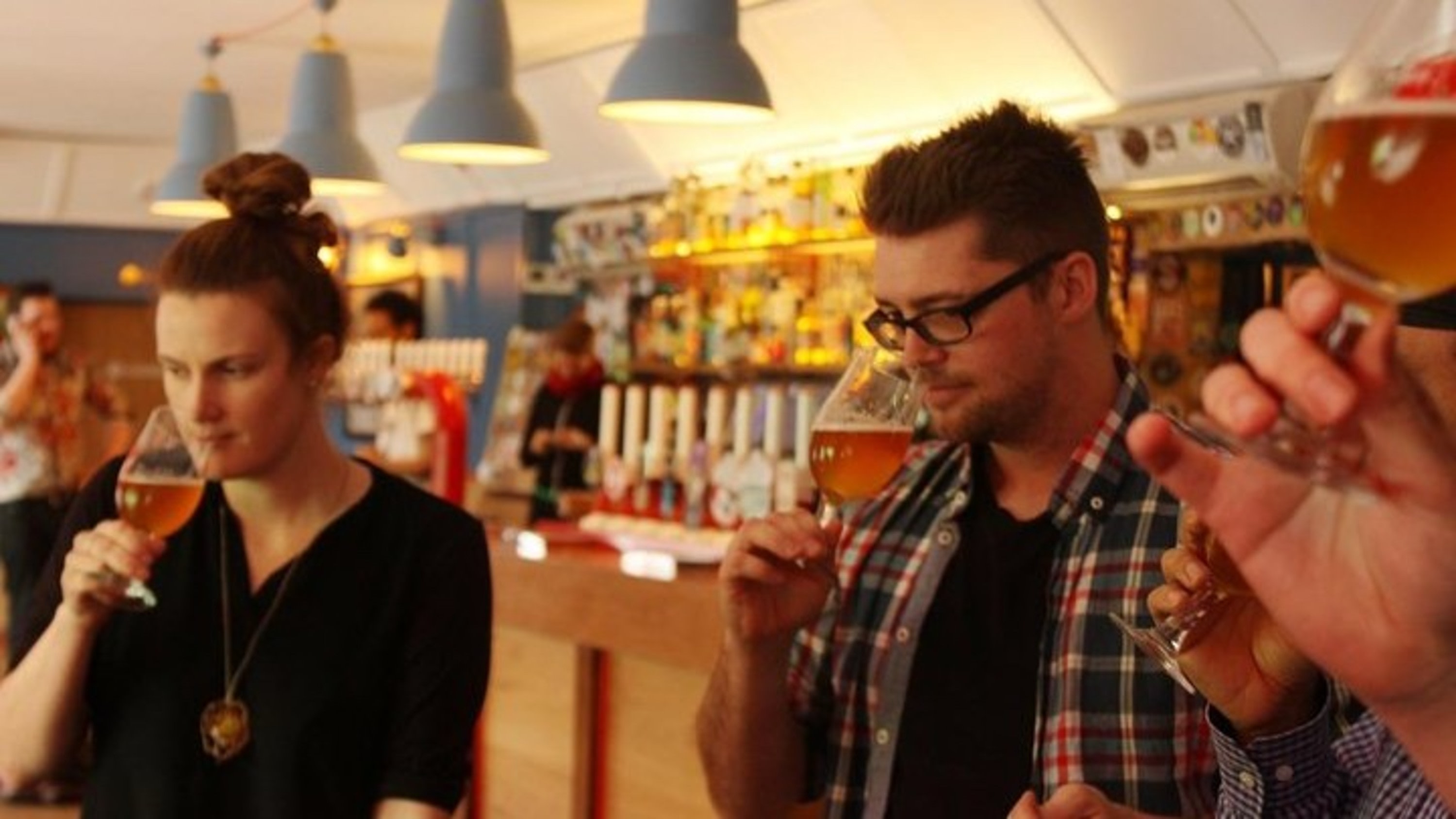 Secret beer tour in London