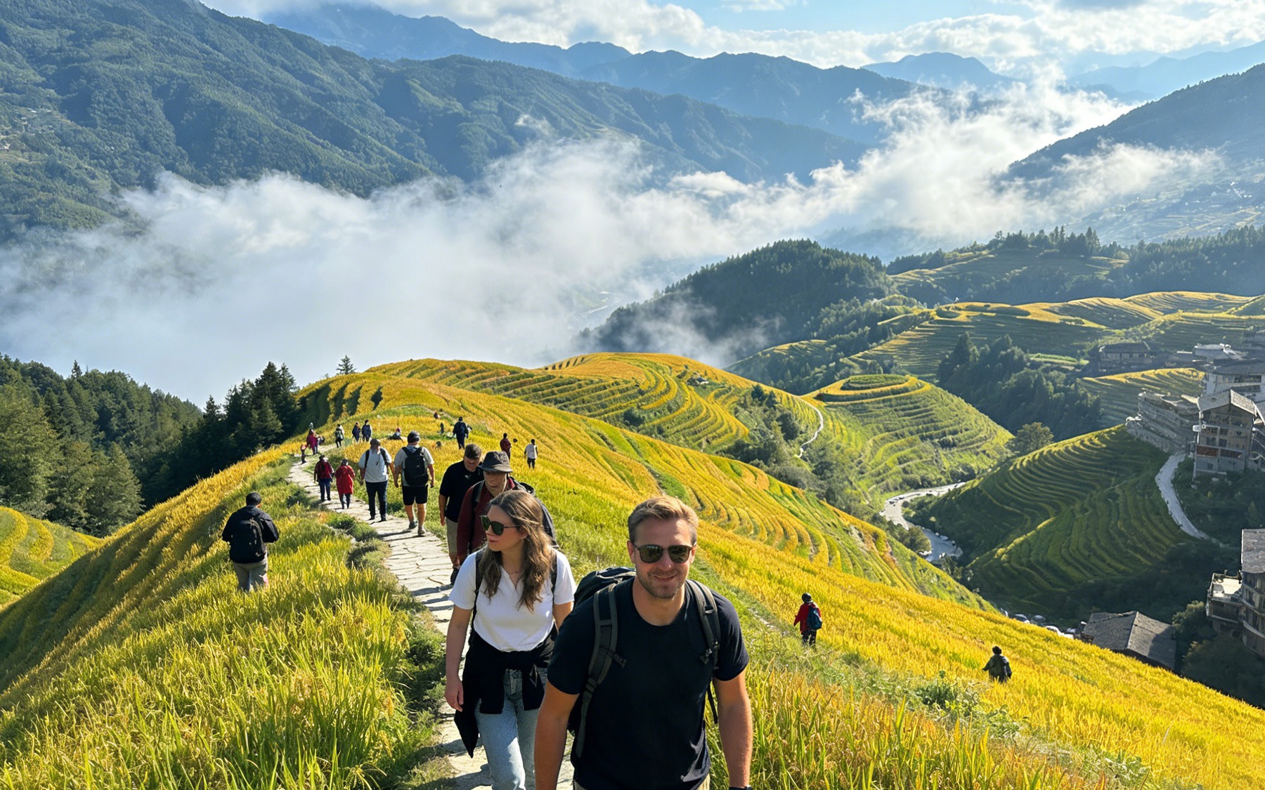 Guilin's landscape is the best in the world - Guilin Longji Rice Terraces one-day tour (round trip from Guilin city)