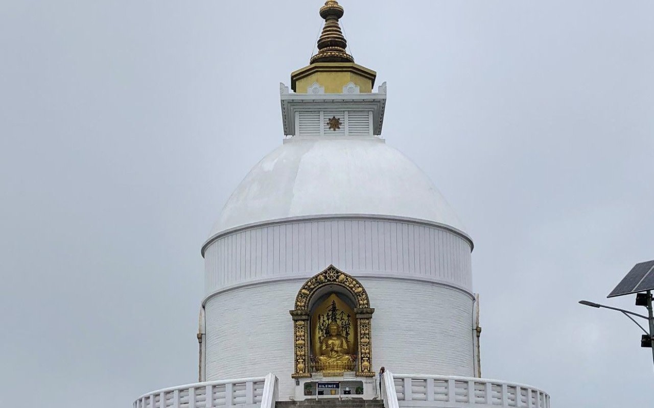 Pokhara World Peace Pagoda Half-Day Tour with Lake Boat
