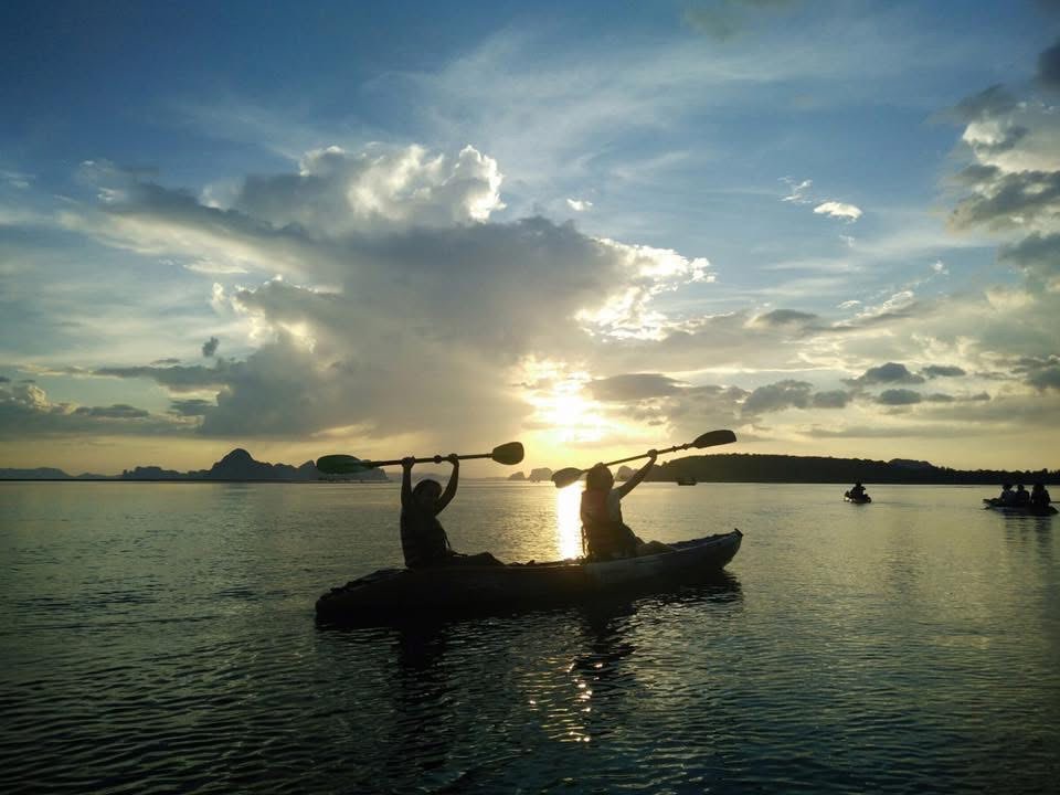 Ao Thalane Half-day Mangrove Sunset Kayaking Tour with Dinner from Krabi