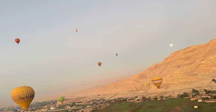 Luxor: Hot Air Balloon Ride over Luxor Relics with Hotel Transfers