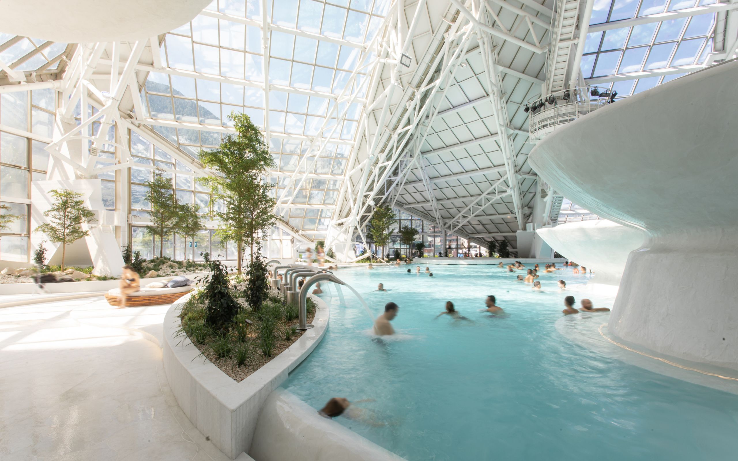 Билет в спа-центр Caldea в Андорре