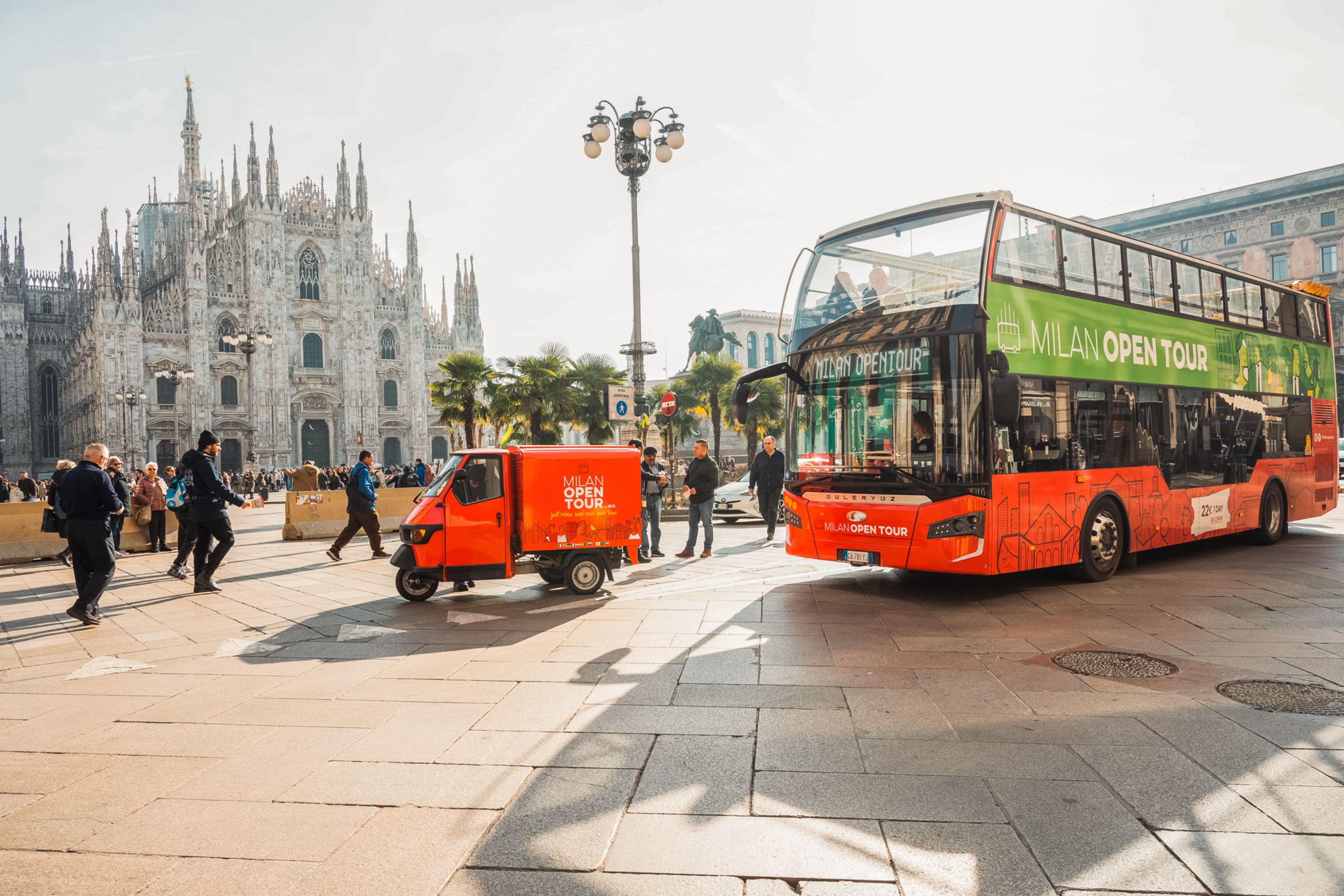 米蘭隨上隨下觀光巴士 & 羅馬隨上隨下觀光巴士（Milan & Rome Combinated Hop-On Hop-Off Bus by Milan Open Tour）