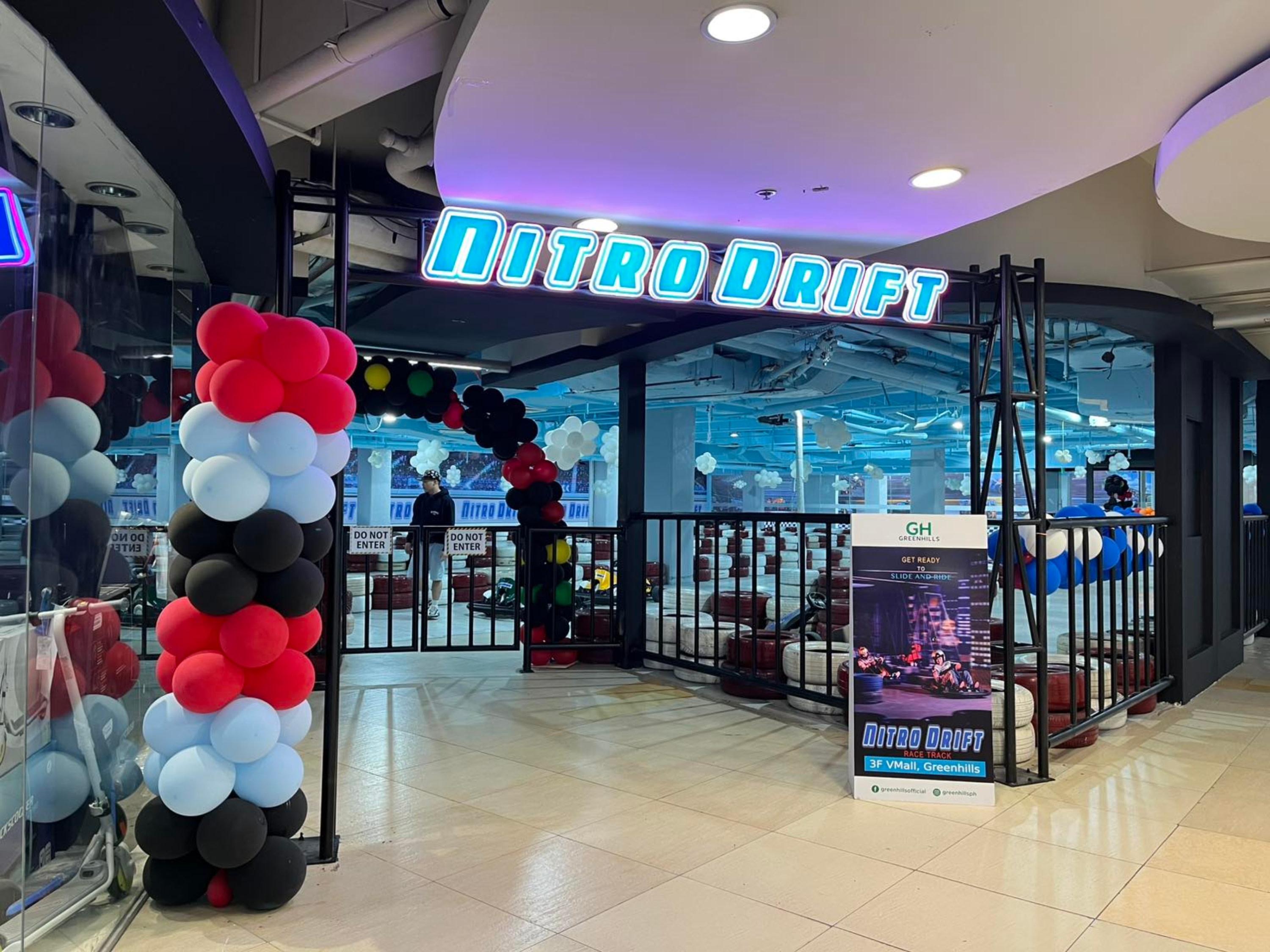 Nitro Drift Go KART Drifting Experience at VMall Greenhills