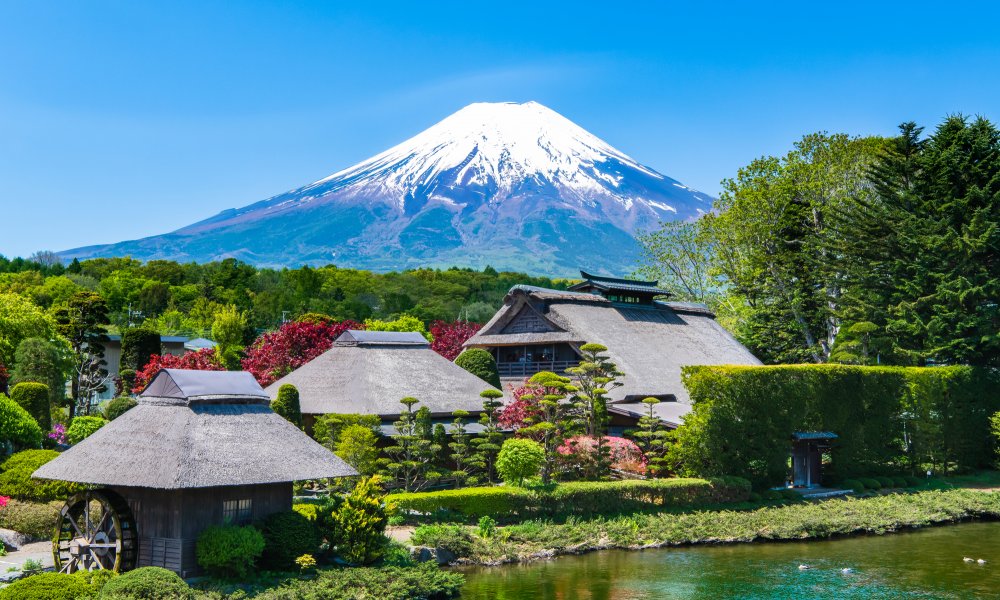 富士山佐倉、纜車及忍野八海水果採摘一日遊（東京出發）