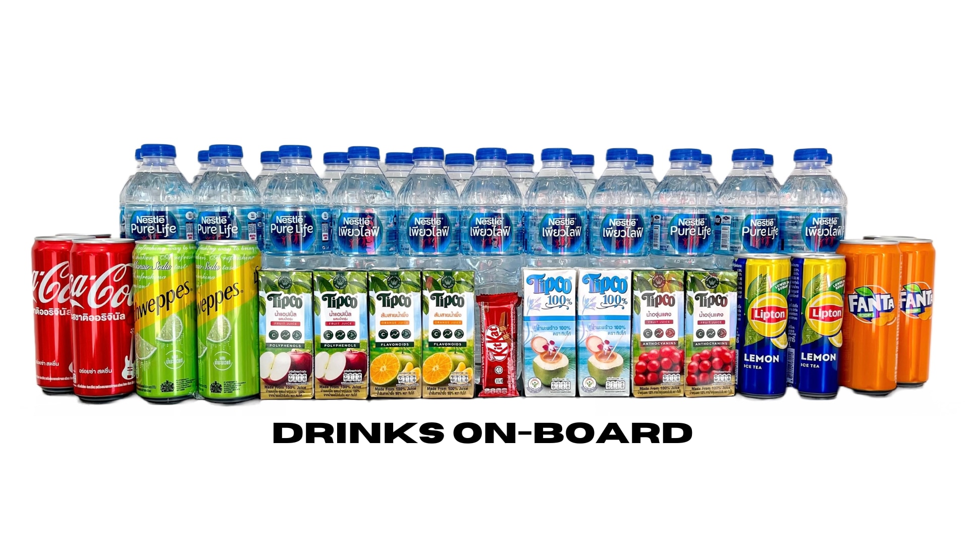 Refreshments on-board