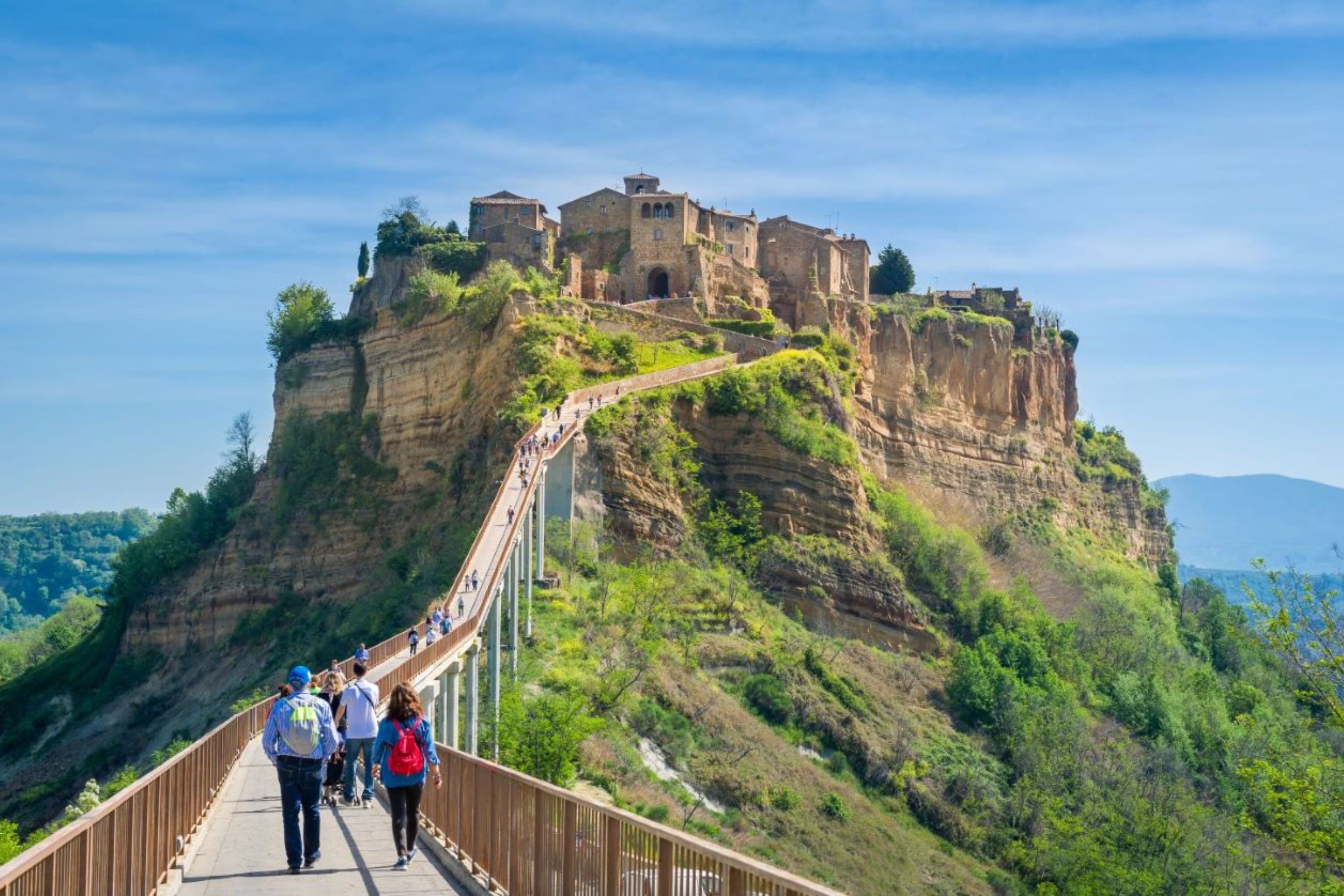 Enjoy a leisurely walk through Civita di Bagnoregio, soaking in its timeless beauty and serenity