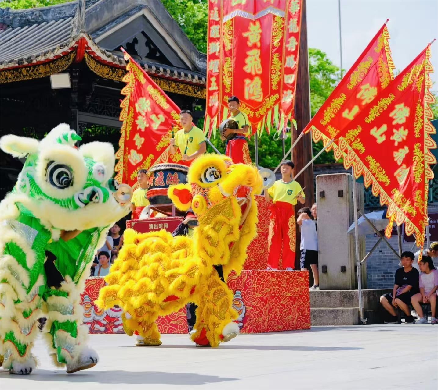 黃飛鴻醒獅表演