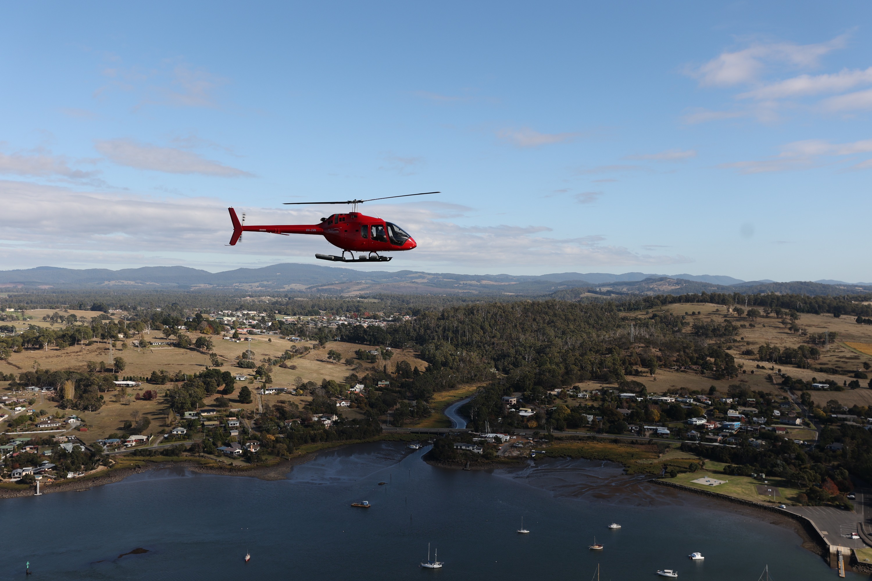 Tamar Valley Taster Scenic Helicopter Flight in Launceston