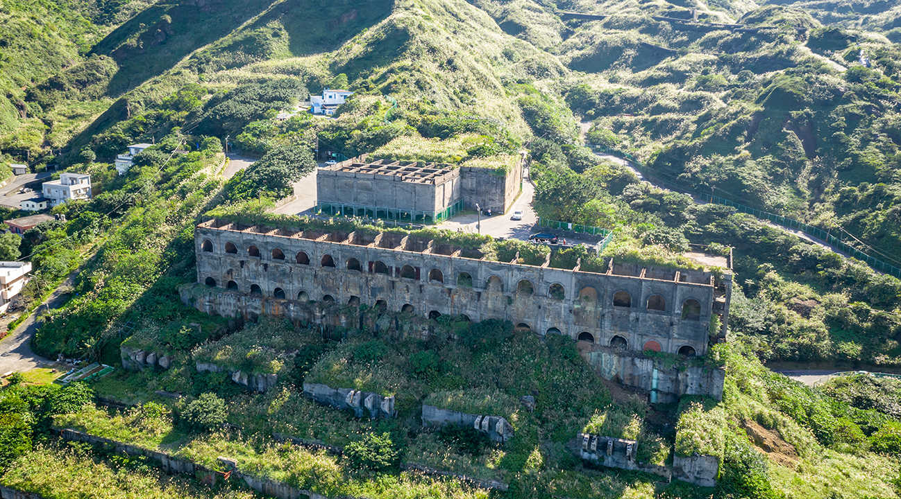 remains of the 13 levels jiufen