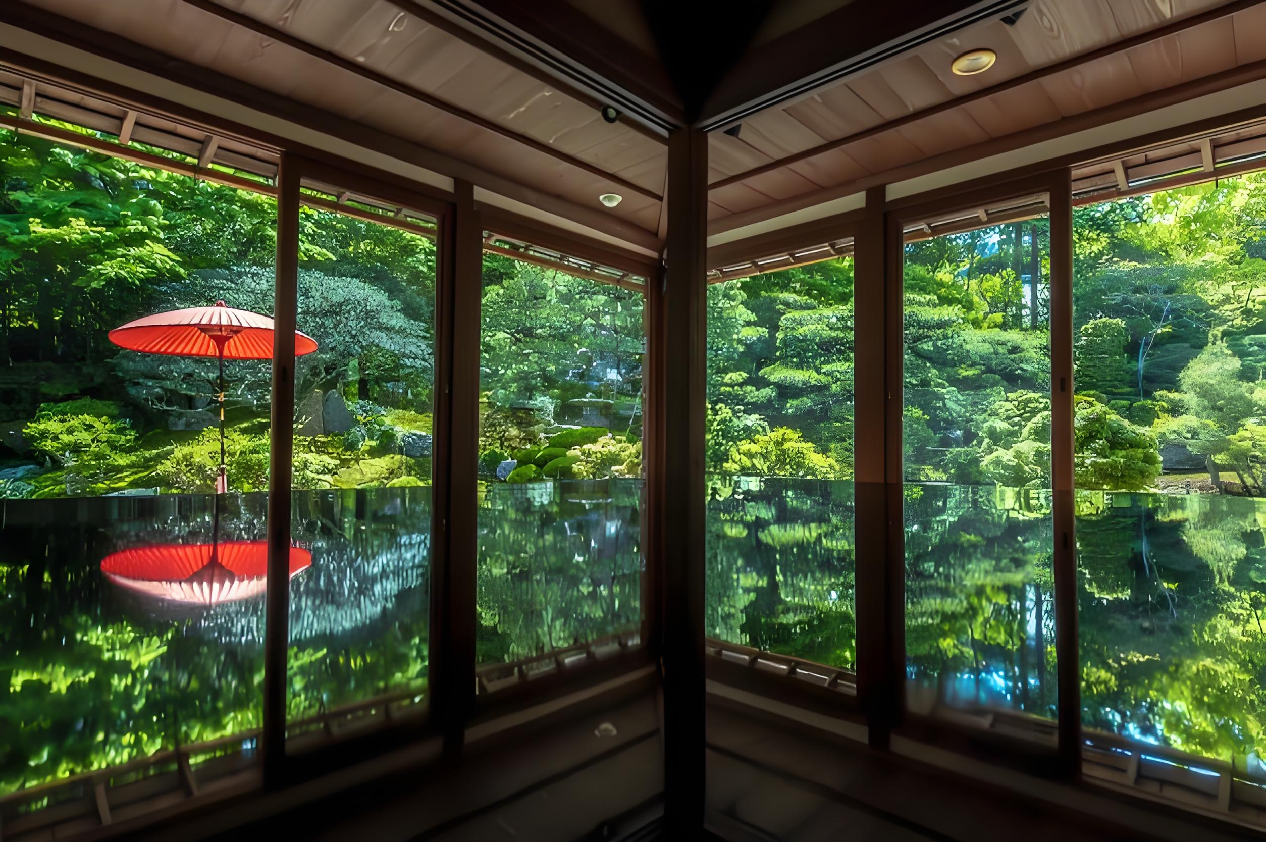 Lake Biwa Observatory, Shirahige Shrine, and Mangetsu-ji Temple Floating Temple Day Trip