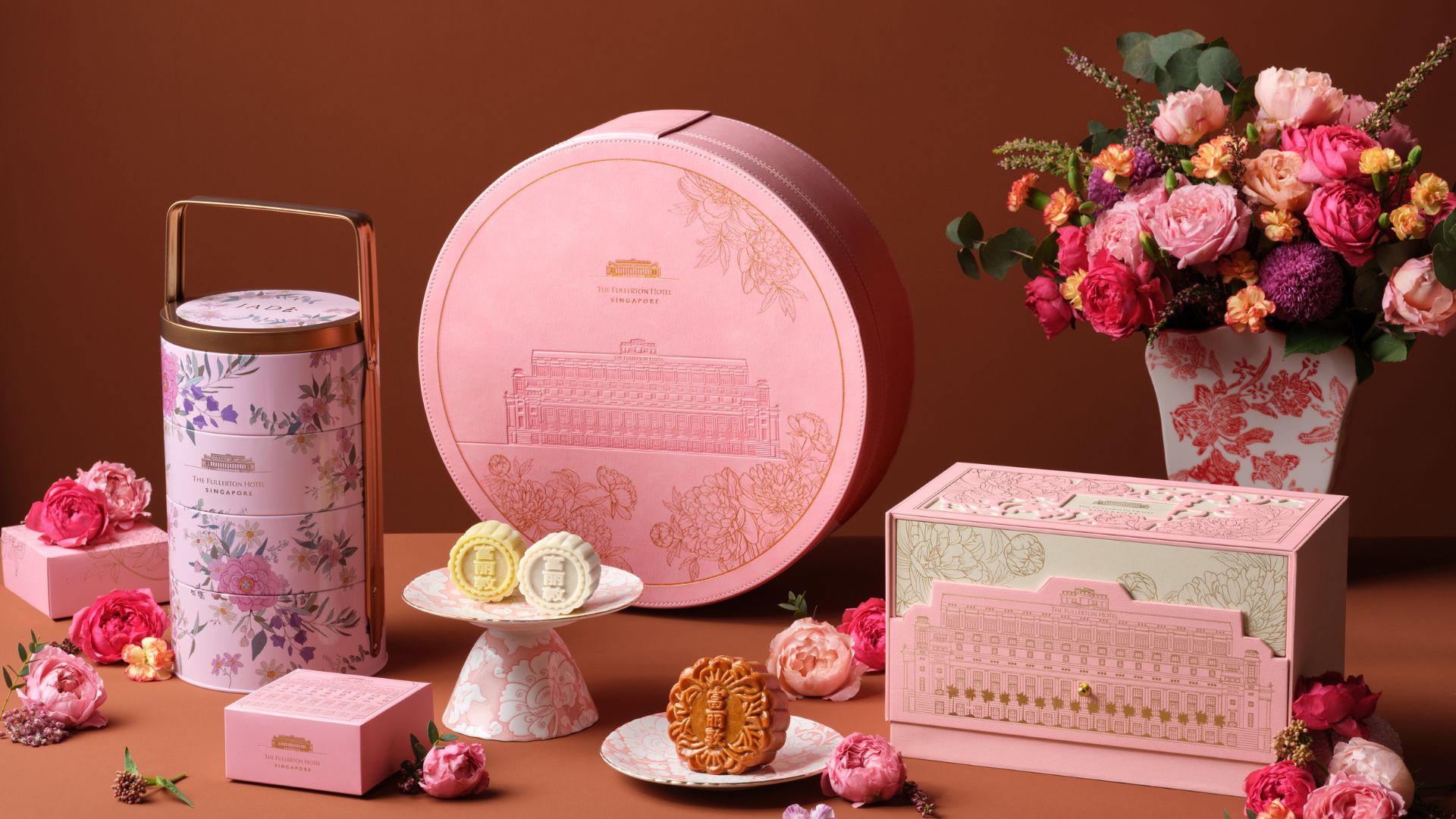 The Fullerton Cake Boutique Mid-Autumn Mooncakes 
