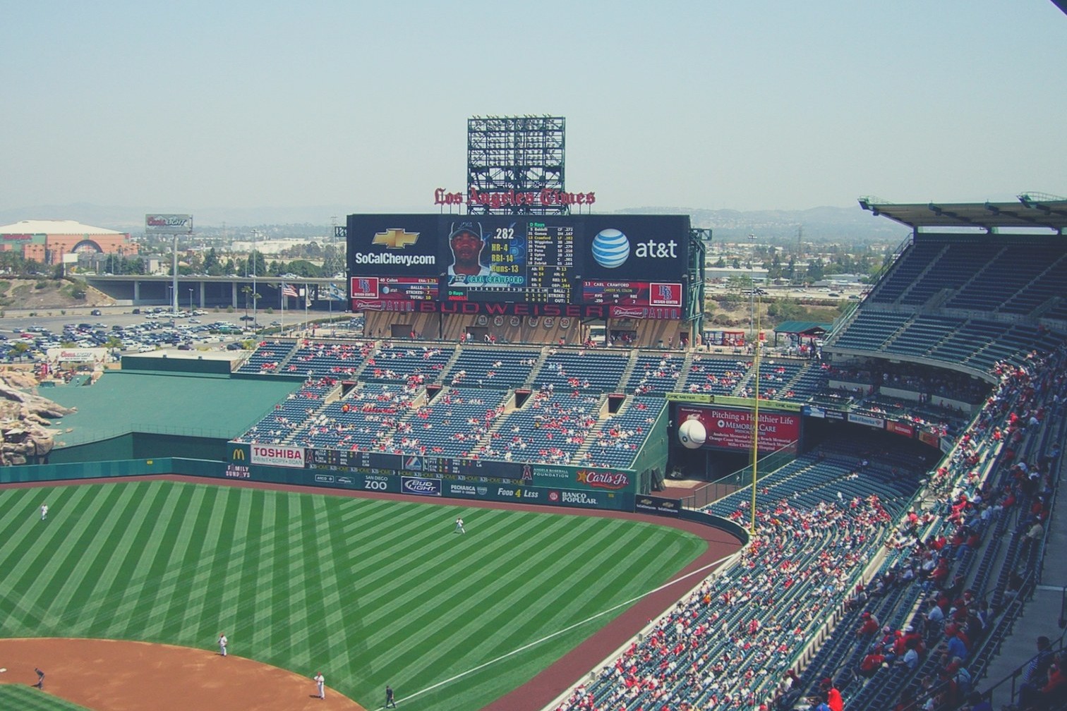 洛杉磯天使隊棒球比賽（Angel Stadium）